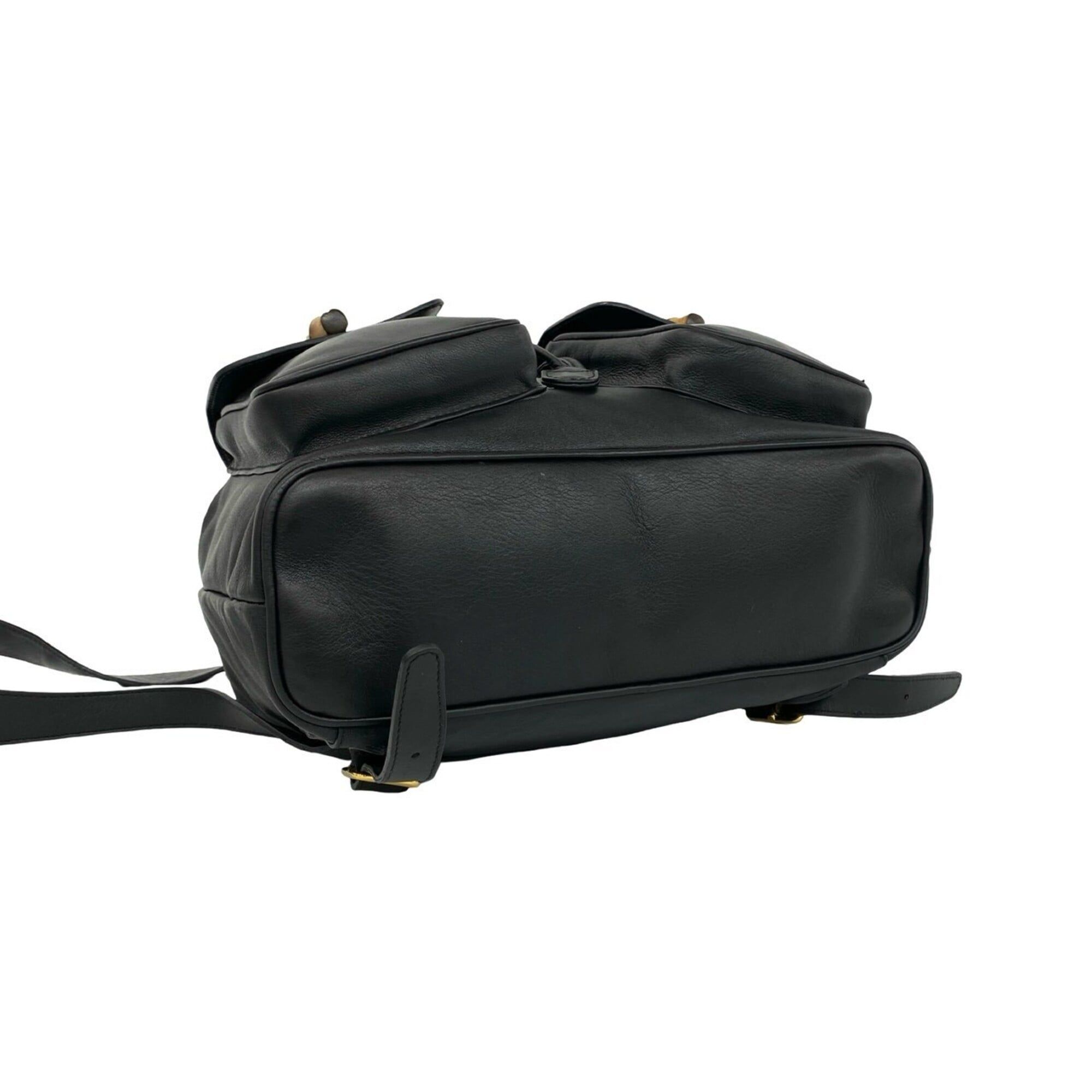 Leather Backpack (Pre-Owned) - Gucci - Modalova