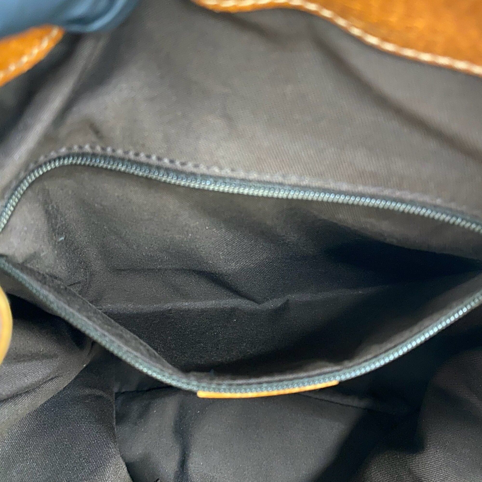 Canvas Leather Backpack (Pre-Owned) - Gucci - Modalova