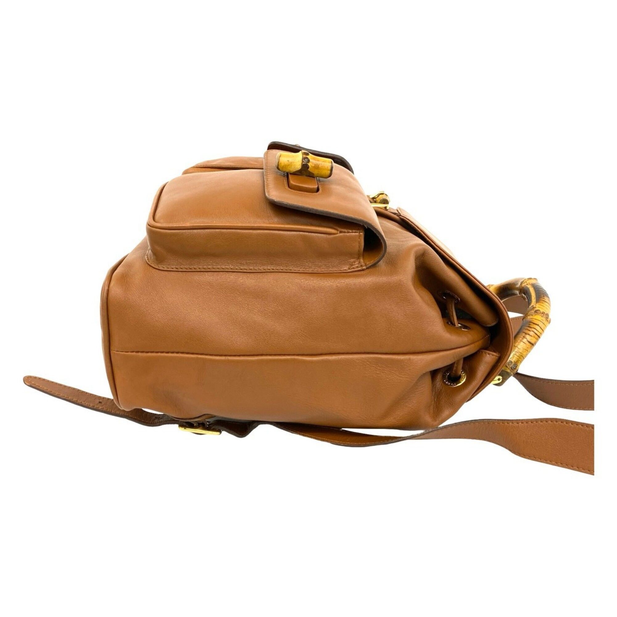 Leather Backpack (Pre-Owned) - Gucci - Modalova