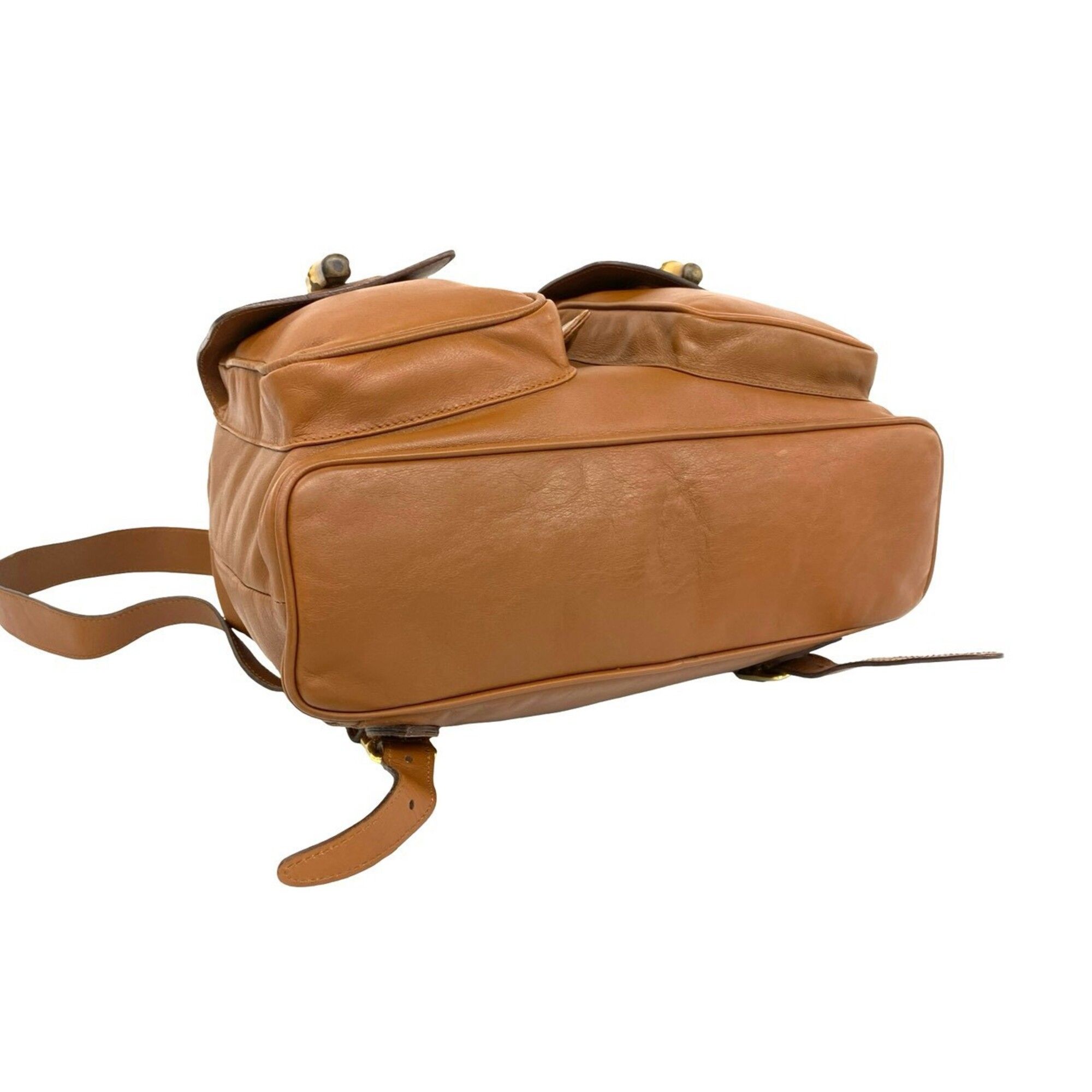 Leather Backpack (Pre-Owned) - Gucci - Modalova