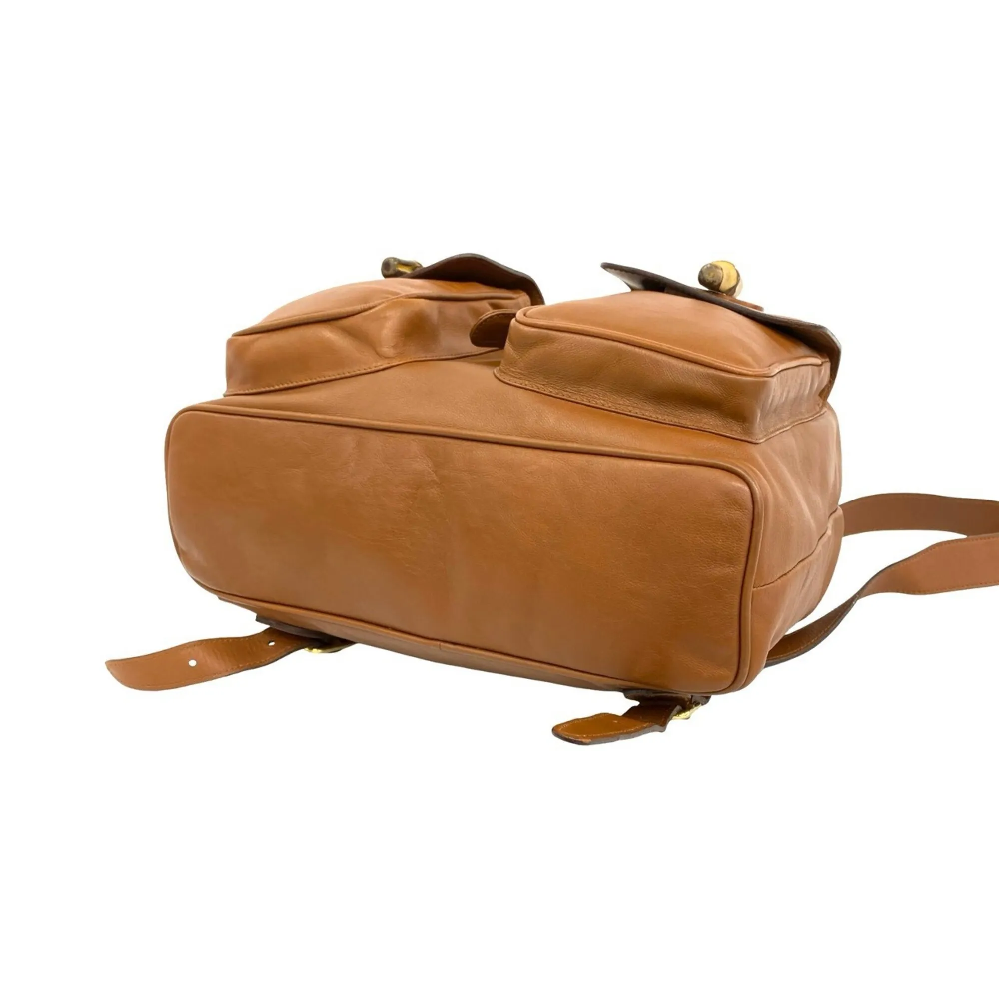 Leather Backpack (Pre-Owned) - Gucci - Modalova