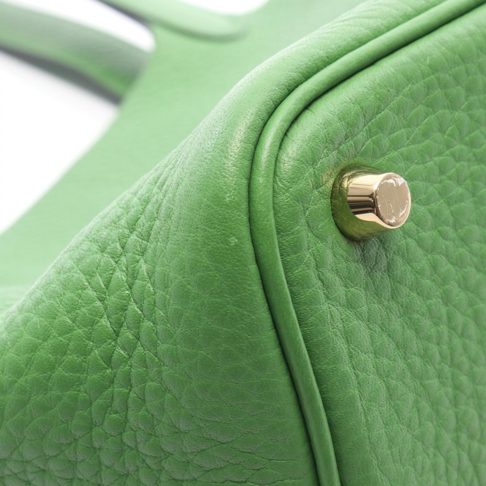Taurillon Clemence Leather Handbag (Pre-Owned) - Hermes - Modalova