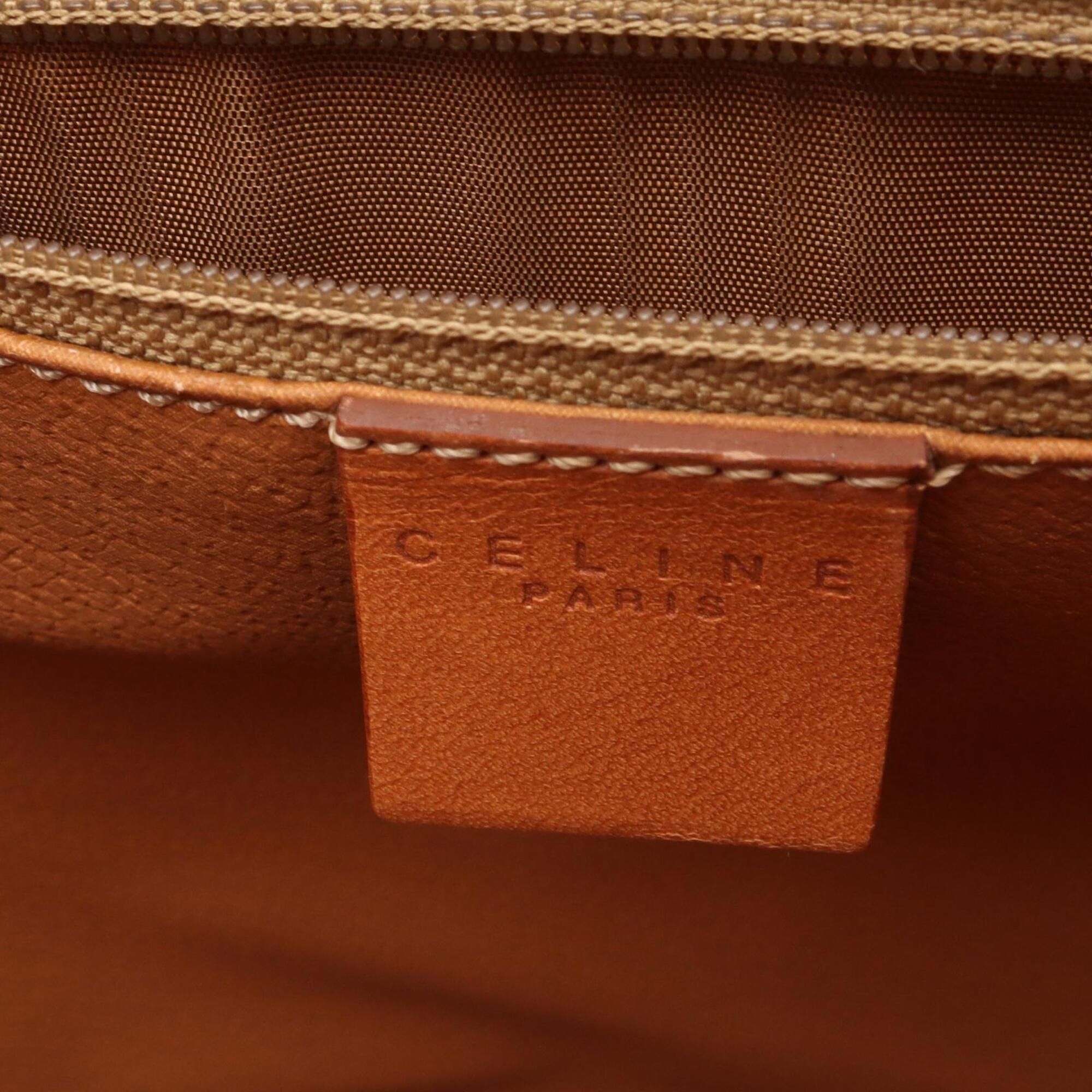 Coated Canvas Leather Handbag Tote Bag (Pre-Owned) - Celine - Modalova