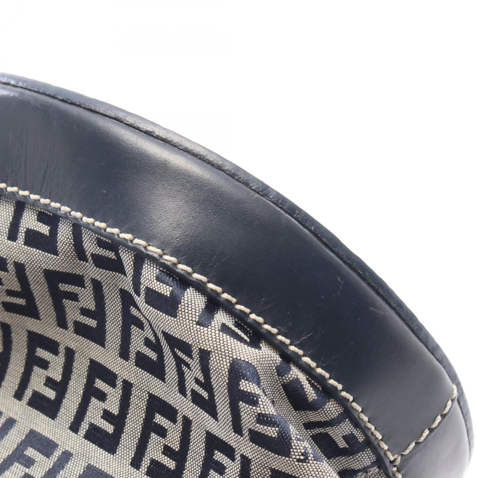 Canvas Leather Handbag Shoulder Bag (Pre-Owned) - Fendi - Modalova
