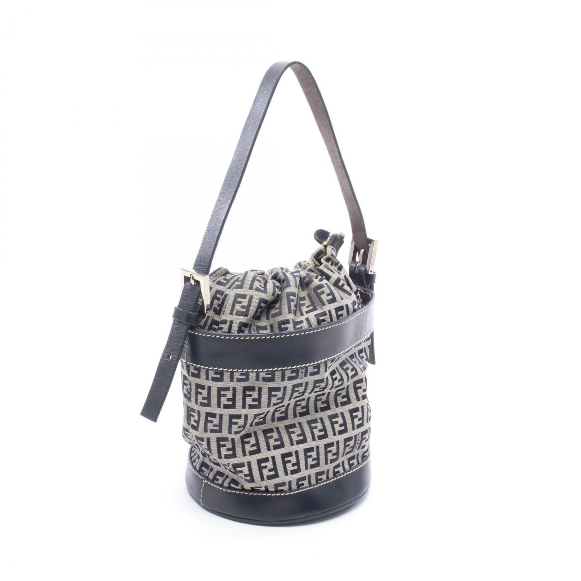Canvas Leather Handbag Shoulder Bag (Pre-Owned) - Fendi - Modalova