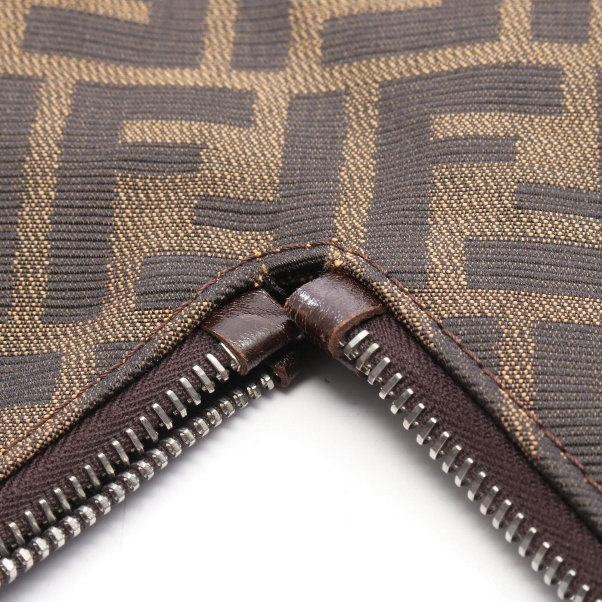 Canvas Leather Handbag Shoulder Bag (Pre-Owned) - Fendi - Modalova