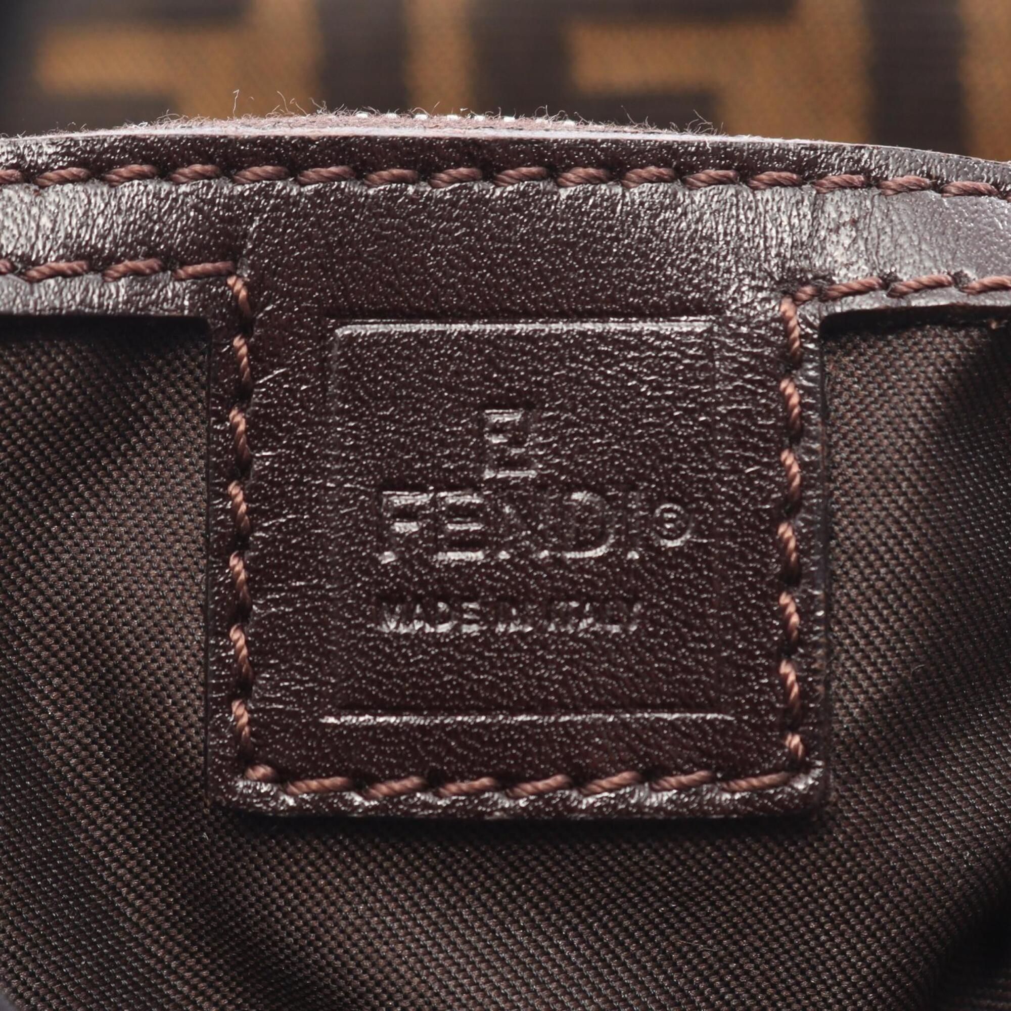 Canvas Leather Handbag (Pre-Owned) - Fendi - Modalova