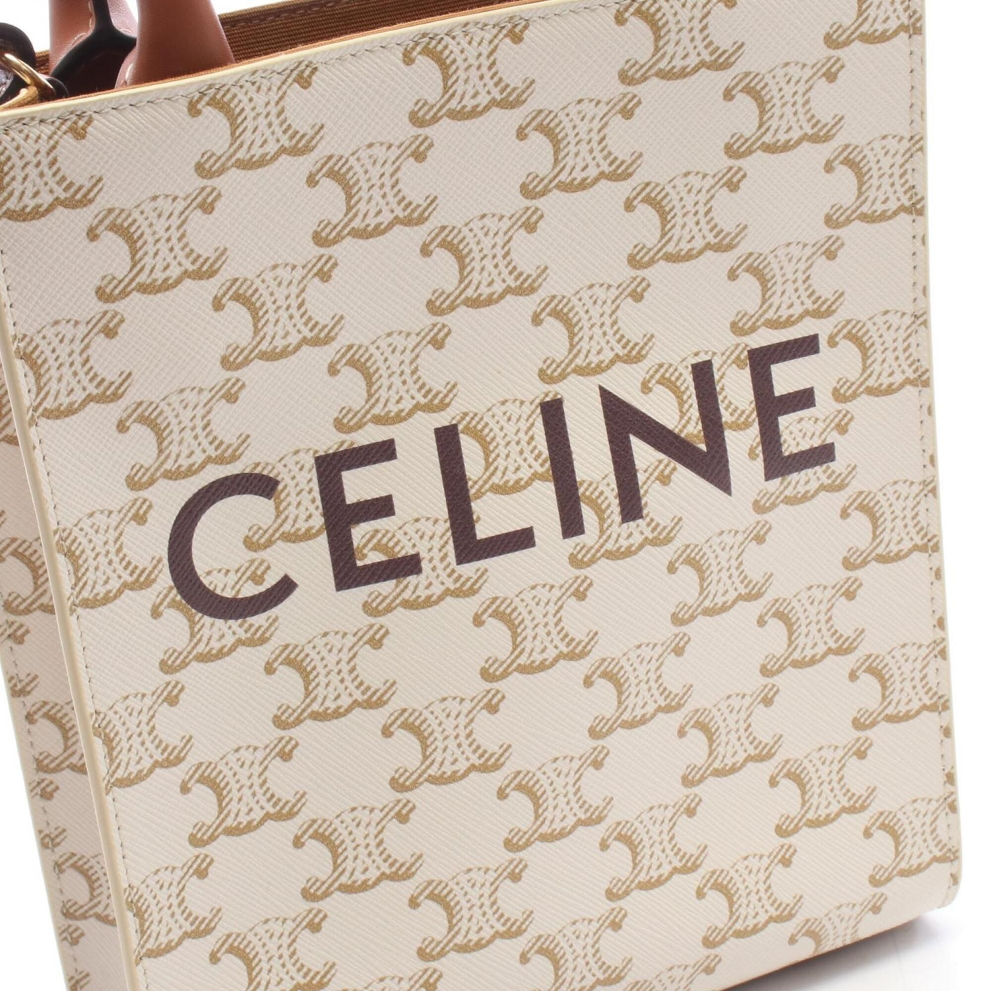 Coated Canvas Leather Handbag (Pre-Owned) - Celine - Modalova