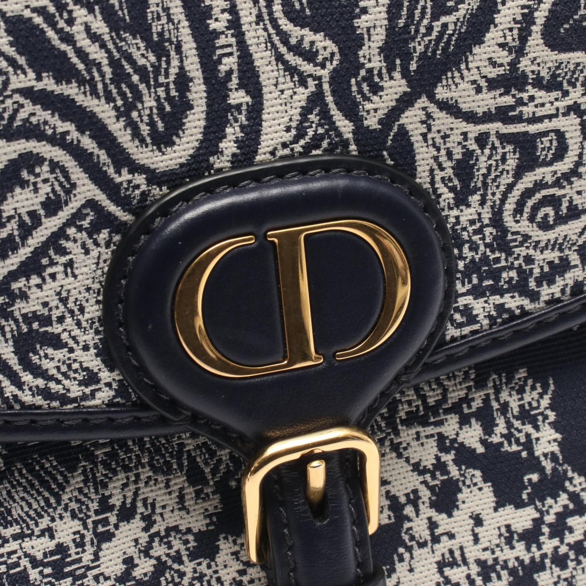 Canvas Leather Handbag Shoulder Bag (Pre-Owned) - Christian Dior - Modalova