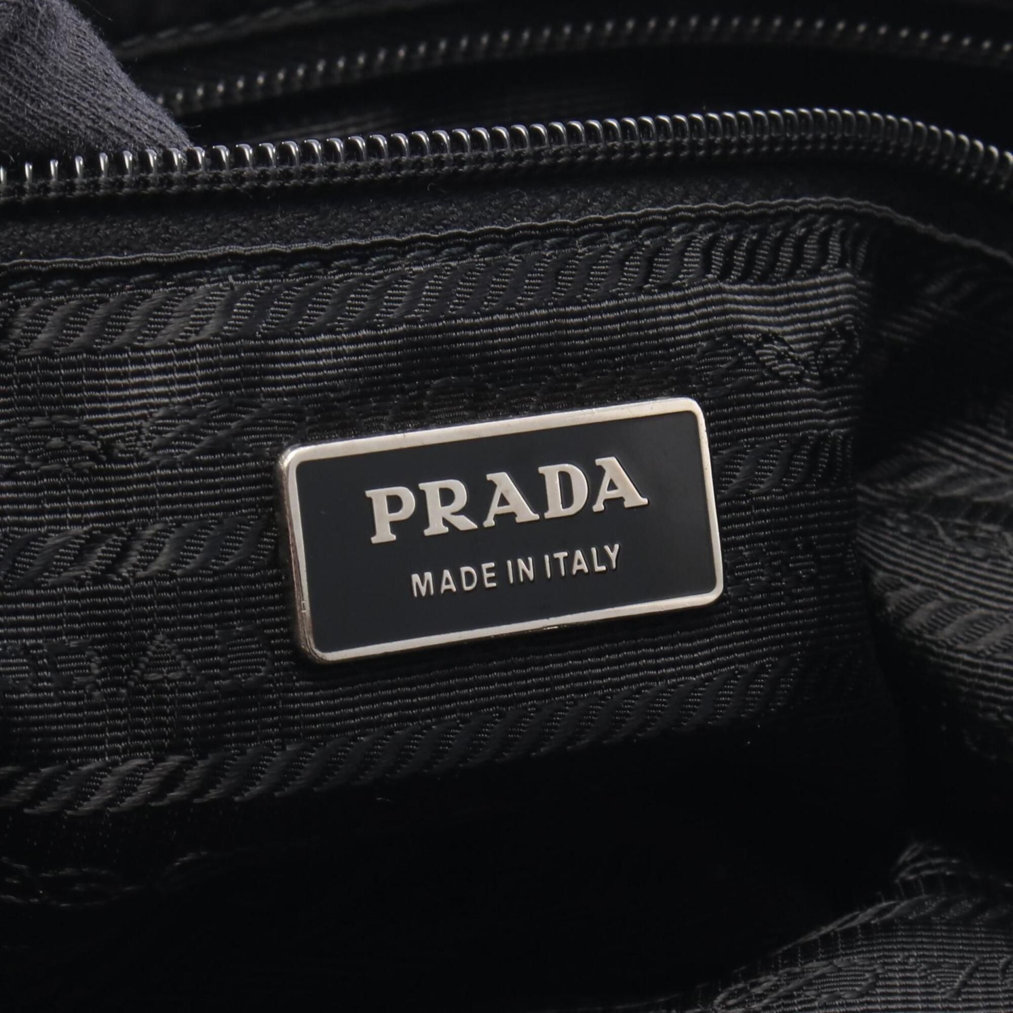 Nylon Leather Handbag Tote Bag (Pre-Owned) - Prada - Modalova