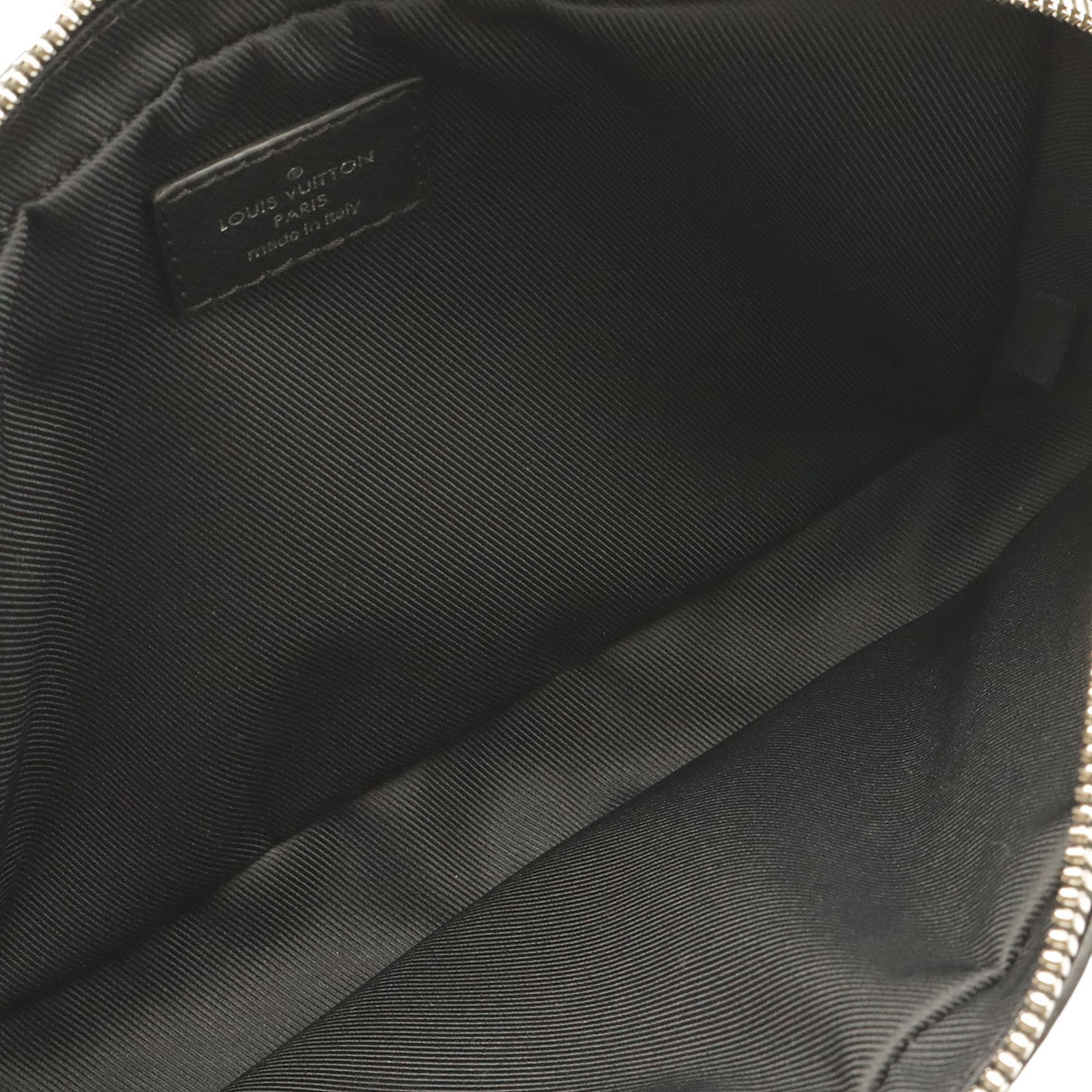 Monogram Eclipse Monogram Eclipse Taiga Leather Fanny Pack (Pre-Owned) - Louis Vuitton - Modalova
