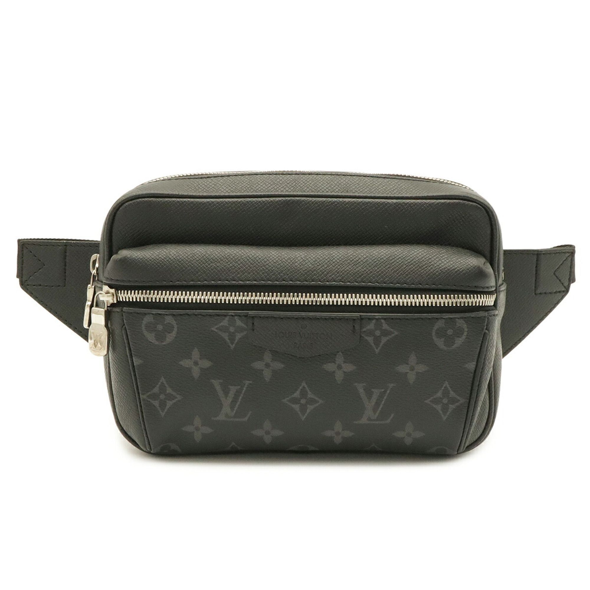 Monogram Eclipse Monogram Eclipse Taiga Leather Fanny Pack (Pre-Owned) - Louis Vuitton - Modalova