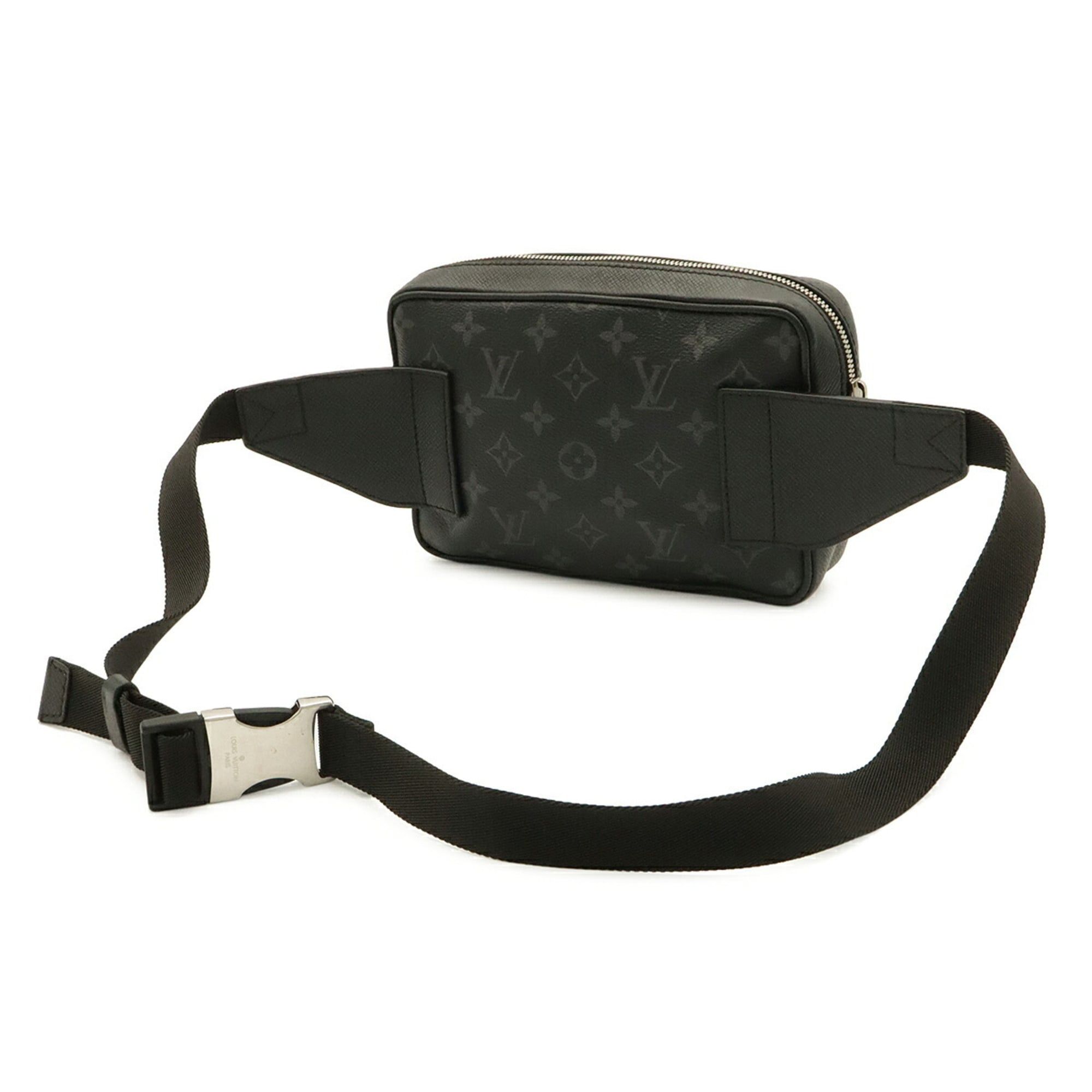 Monogram Eclipse Monogram Eclipse Taiga Leather Fanny Pack (Pre-Owned) - Louis Vuitton - Modalova