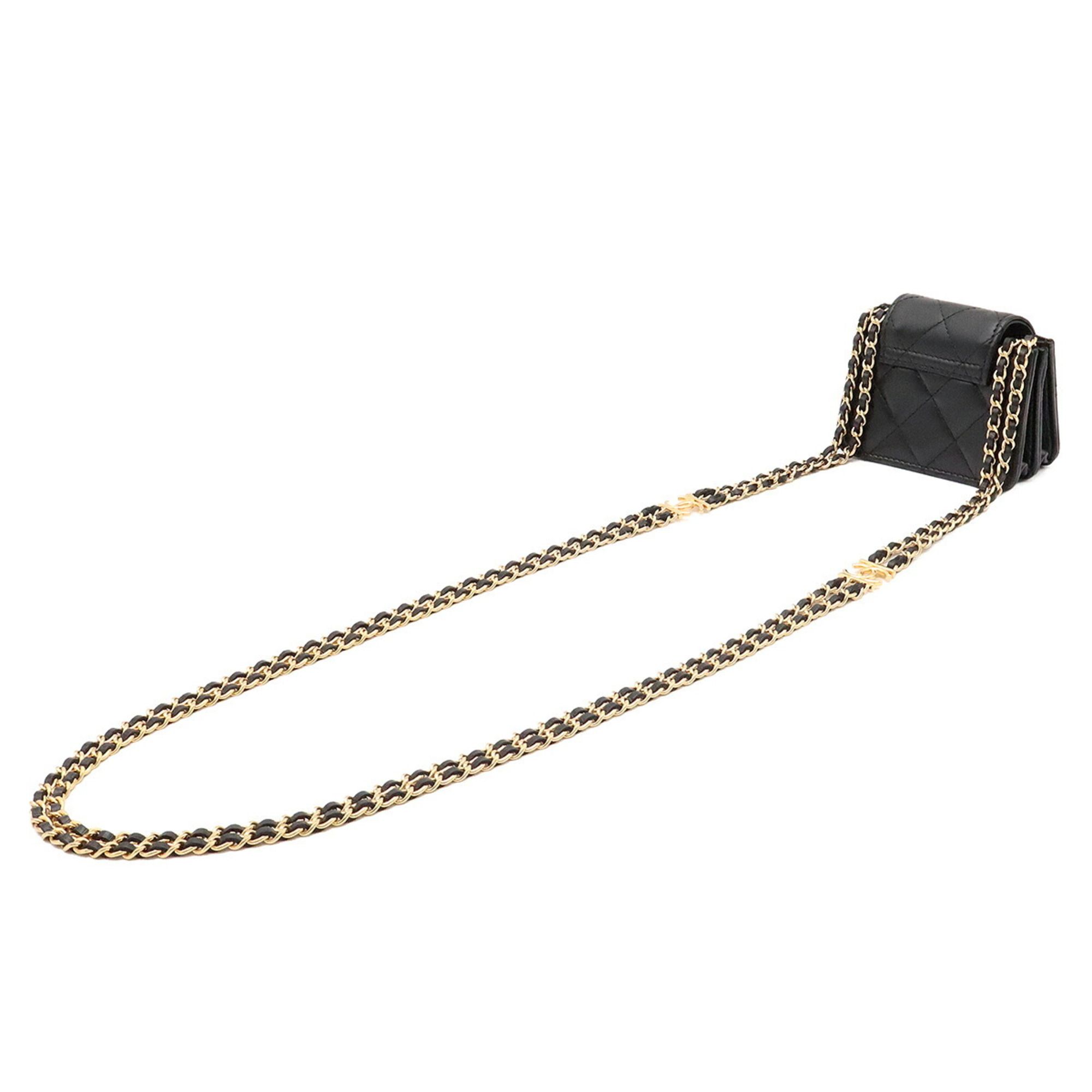 Matelasse Leather Pochette Shoulder Bag (Pre-Owned) - Chanel - Modalova