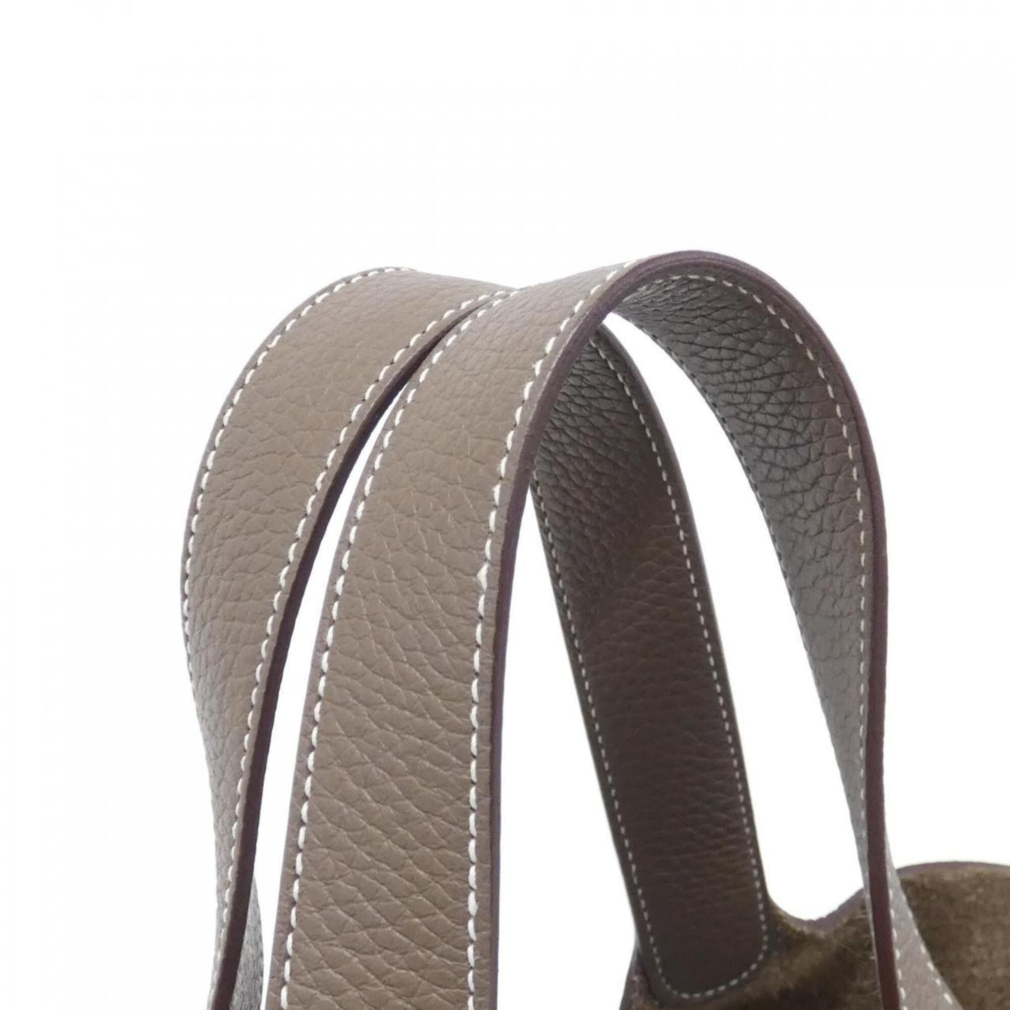 Taurillon Clemence Leather Handbag (Pre-Owned) - Hermes - Modalova