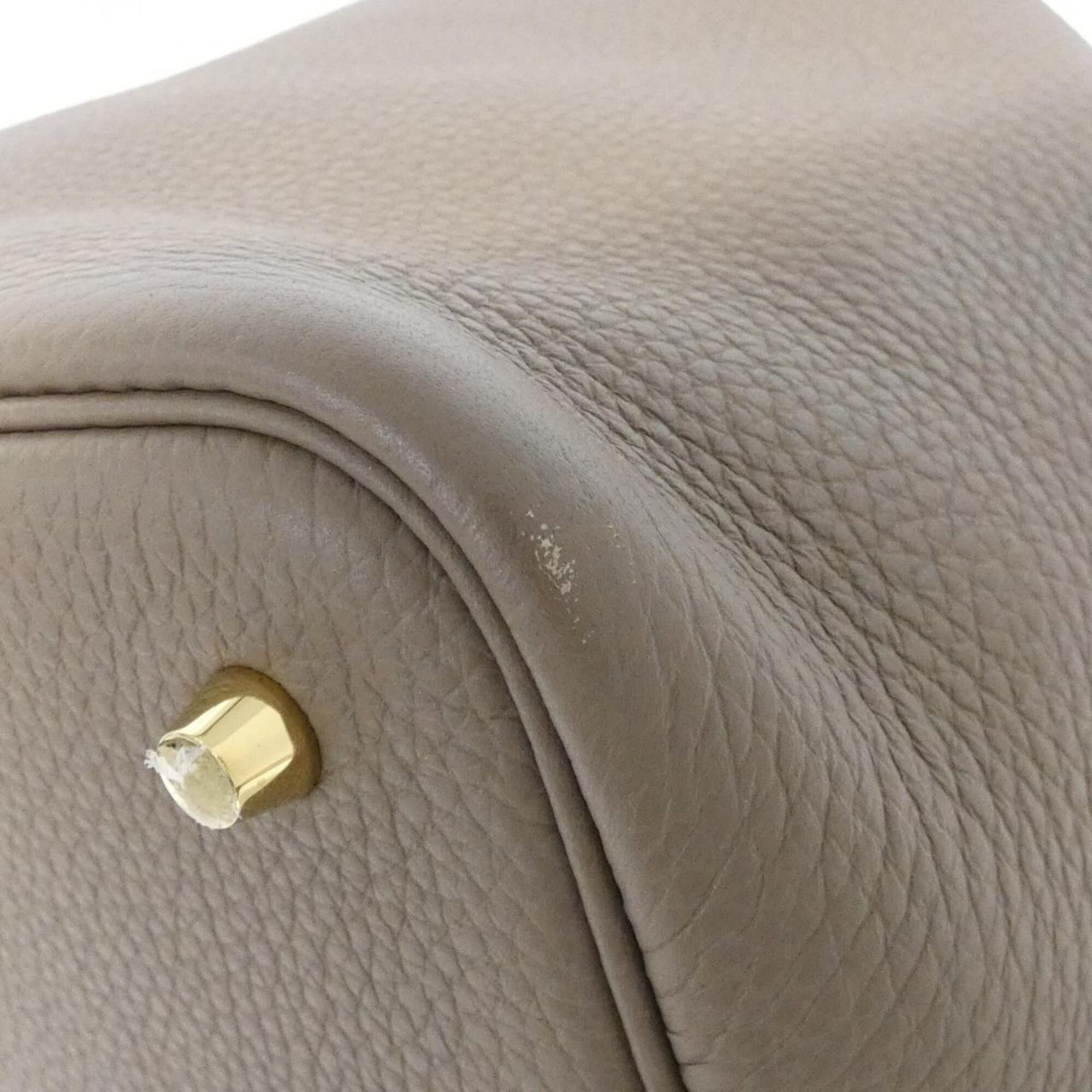 Taurillon Clemence Leather Handbag (Pre-Owned) - Hermes - Modalova