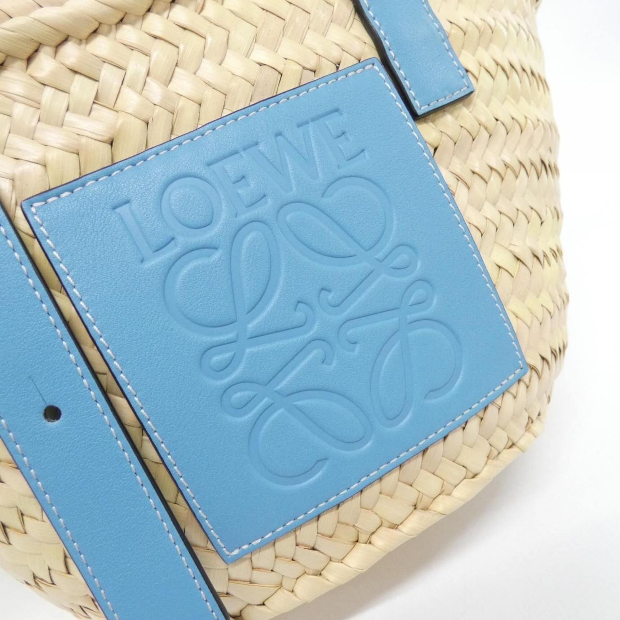 Raffia Leather Handbag (Pre-Owned) - Loewe - Modalova