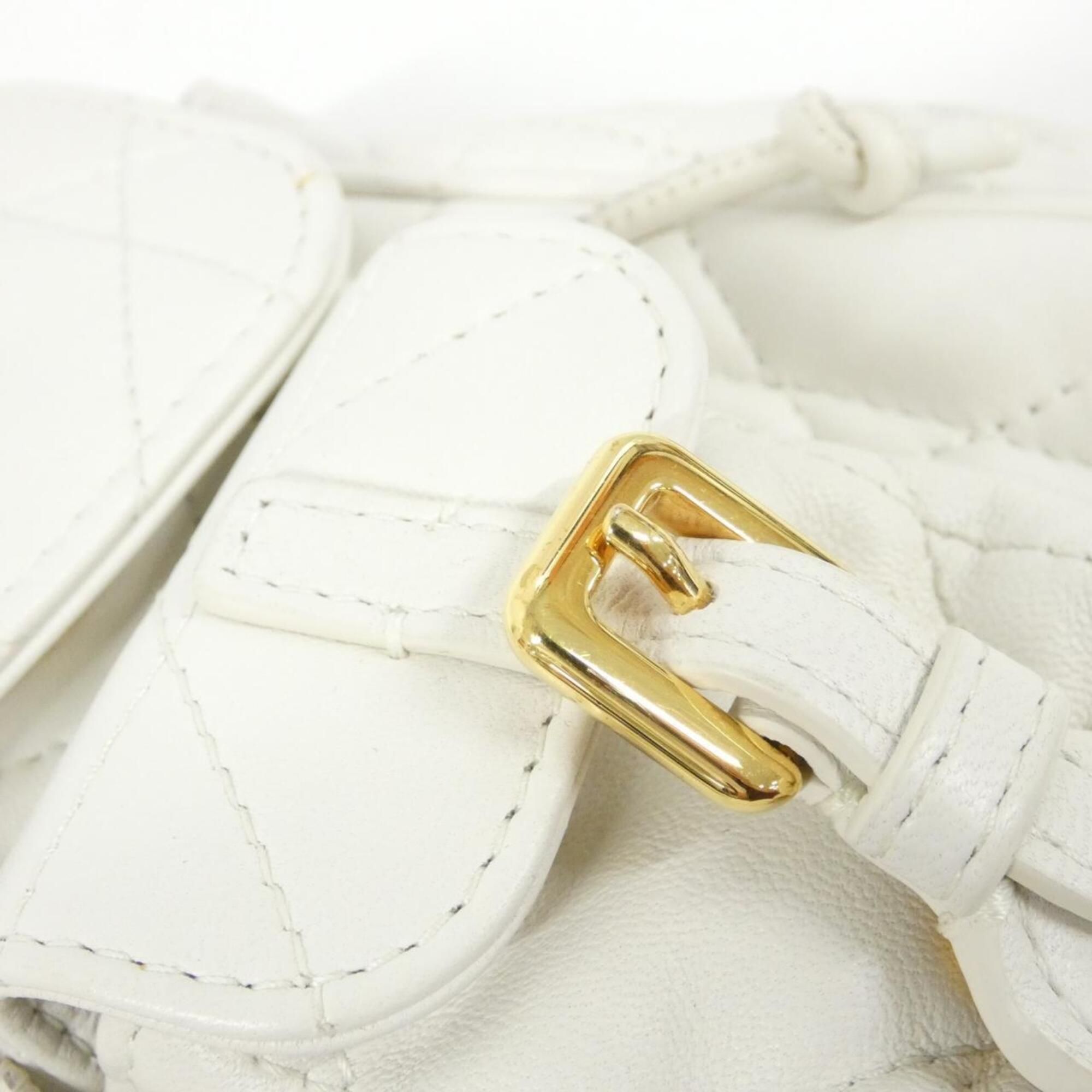Leather Backpack (Pre-Owned) - Christian Dior - Modalova