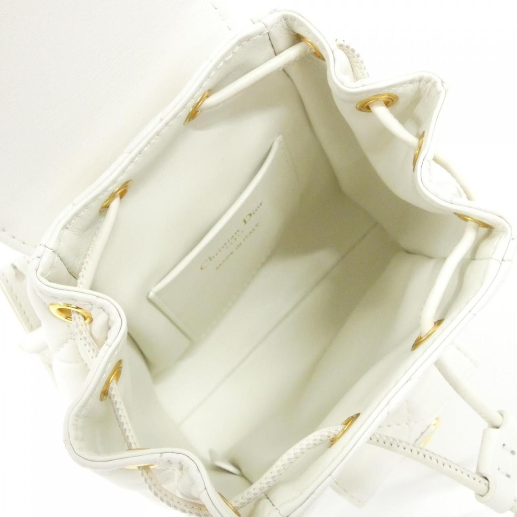 Leather Backpack (Pre-Owned) - Christian Dior - Modalova