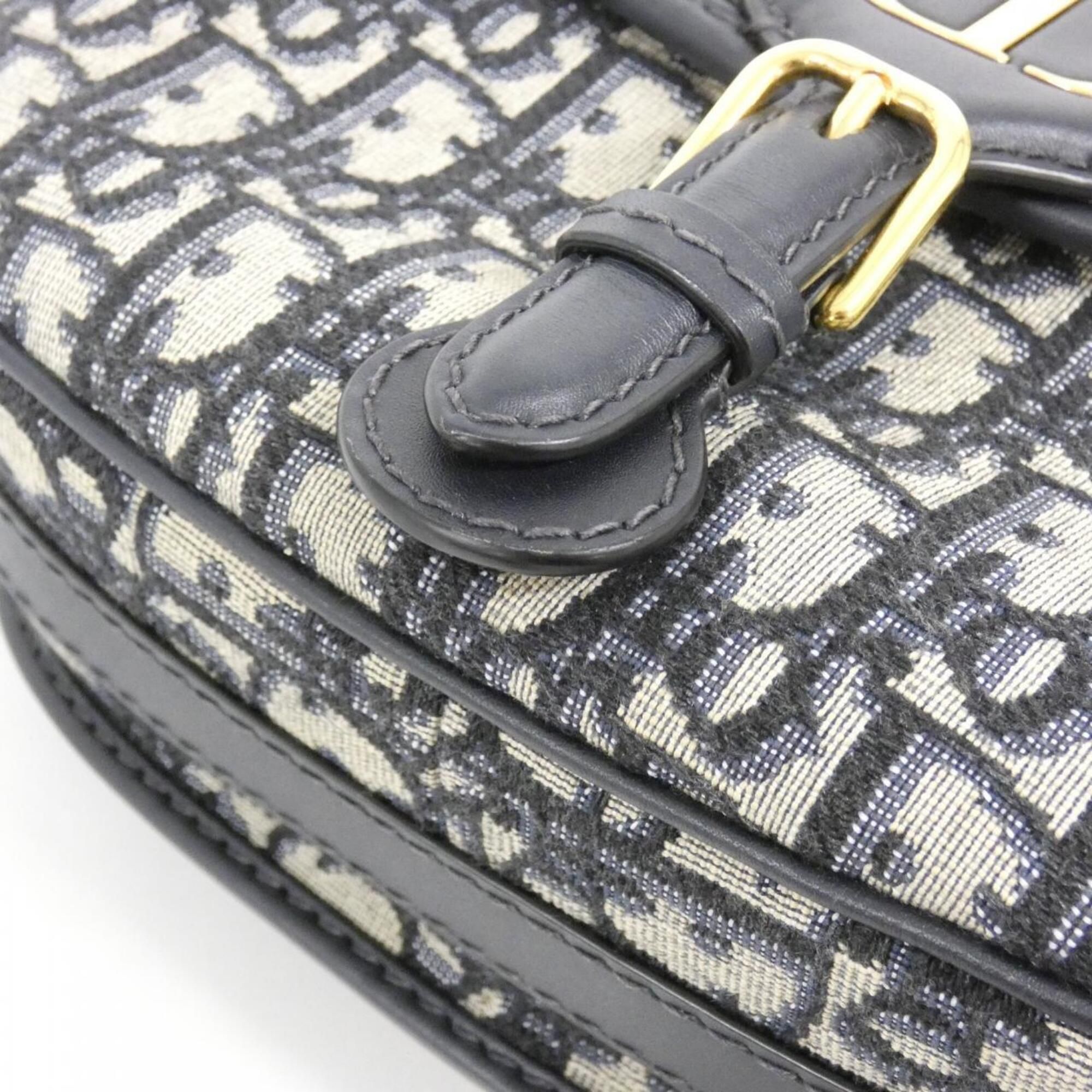 Canvas Leather Shoulder Bag (Pre-Owned) - Christian Dior - Modalova