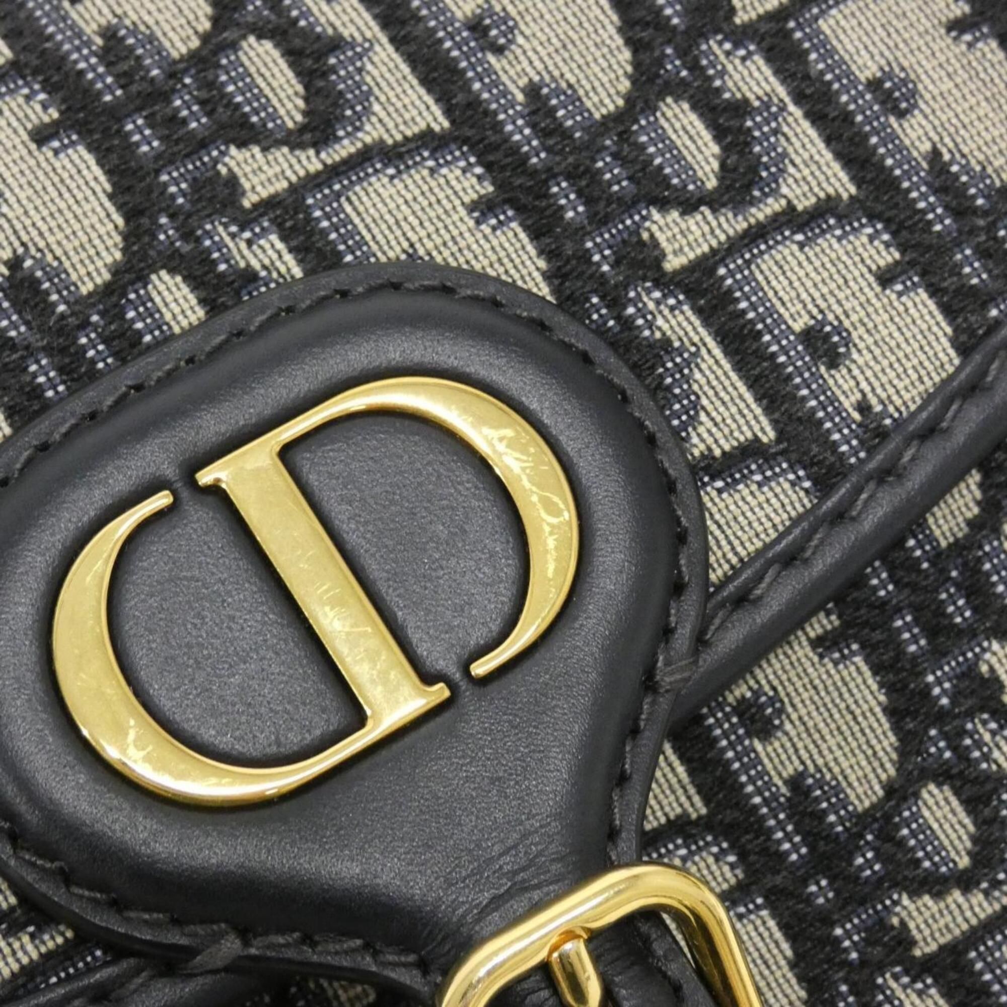 Canvas Leather Shoulder Bag (Pre-Owned) - Christian Dior - Modalova