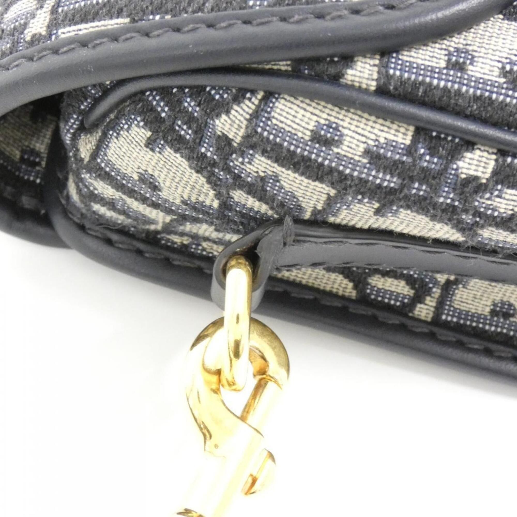 Canvas Leather Shoulder Bag (Pre-Owned) - Christian Dior - Modalova