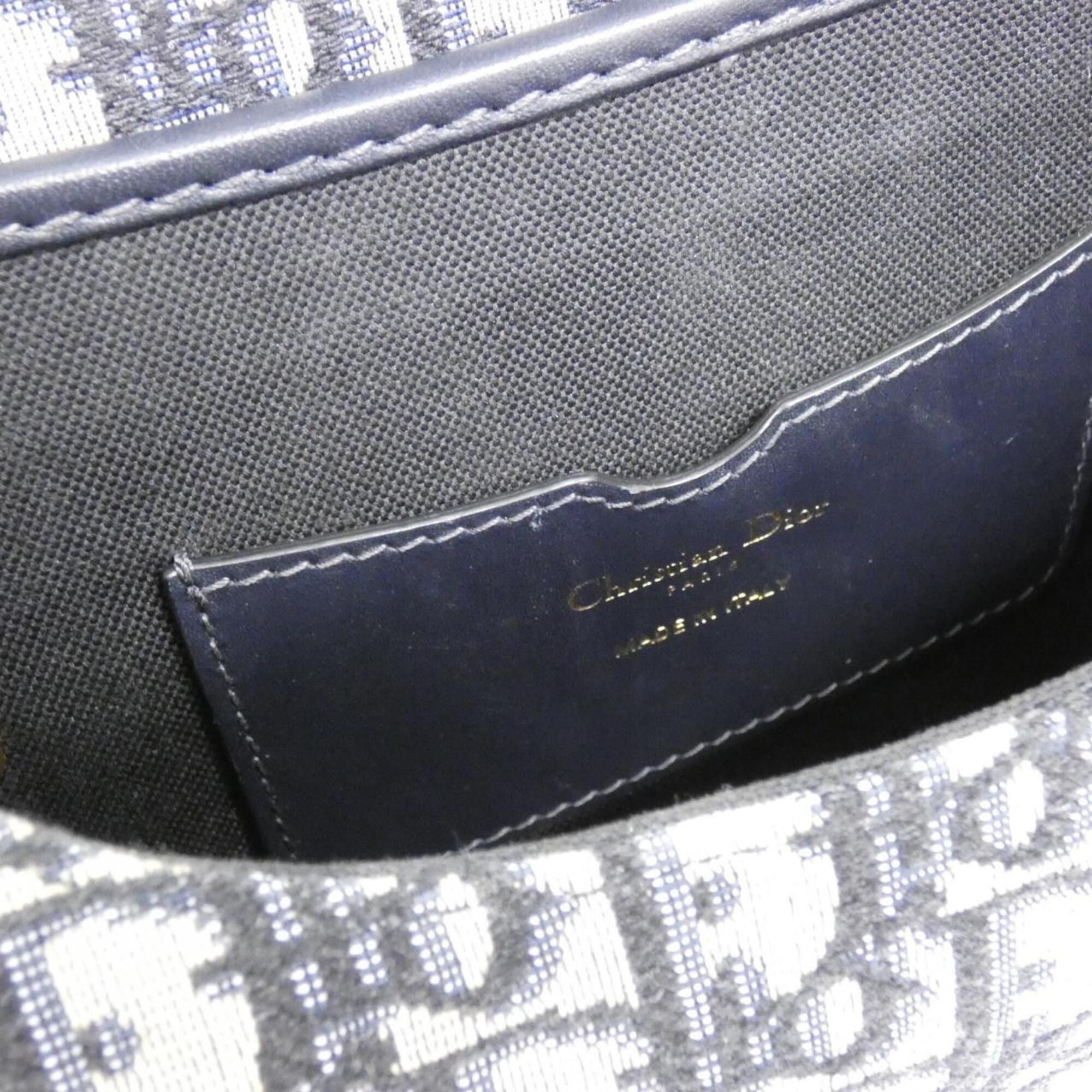 Canvas Leather Shoulder Bag (Pre-Owned) - Christian Dior - Modalova