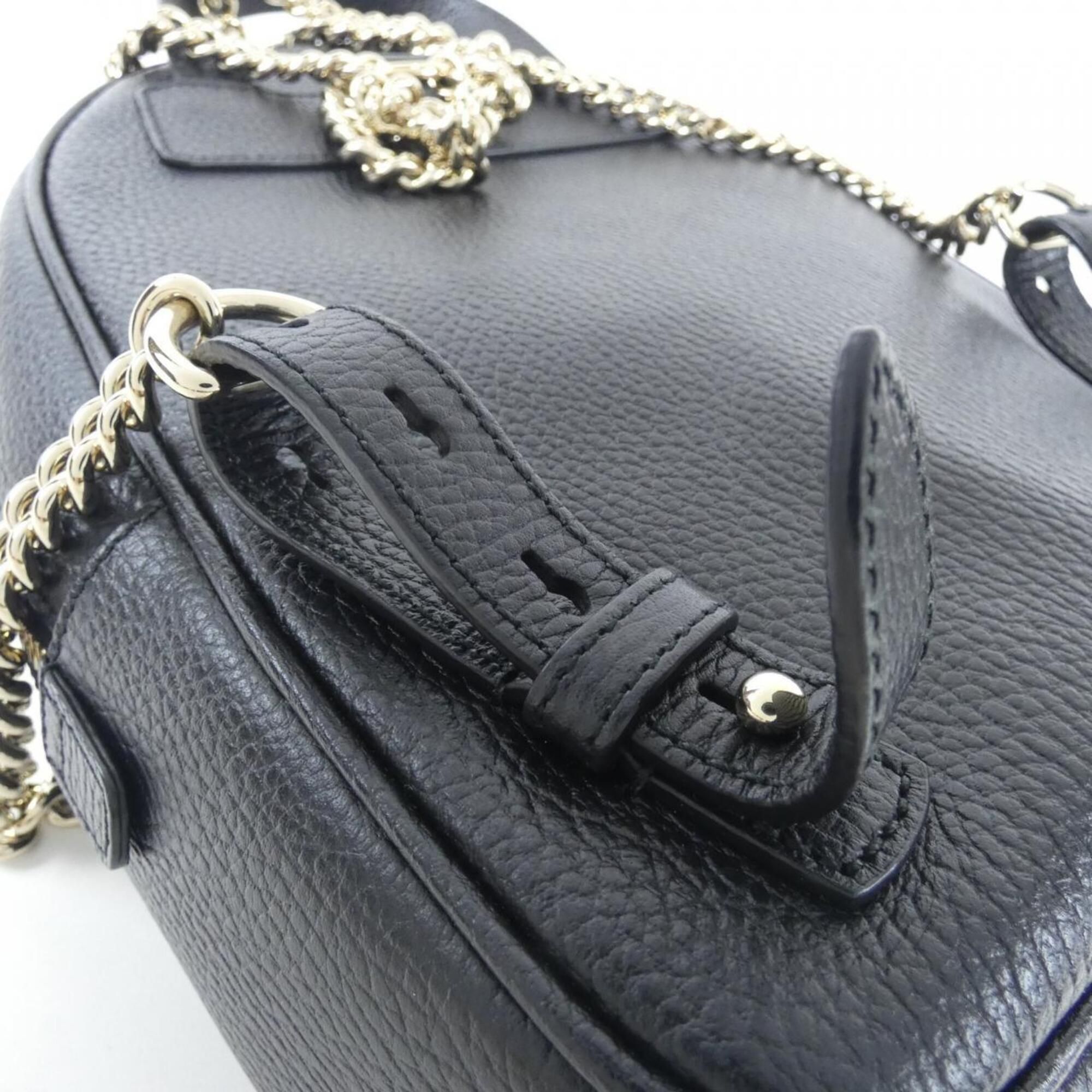 Leather Backpack (Pre-Owned) - Gucci - Modalova