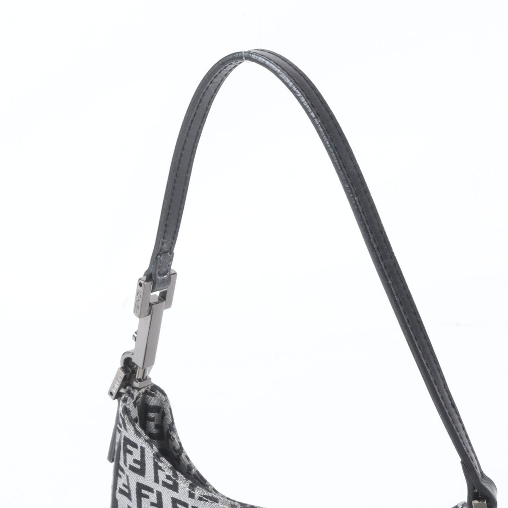 Leather Canvas Shoulder Bag Tote Bag (Pre-Owned) - Fendi - Modalova