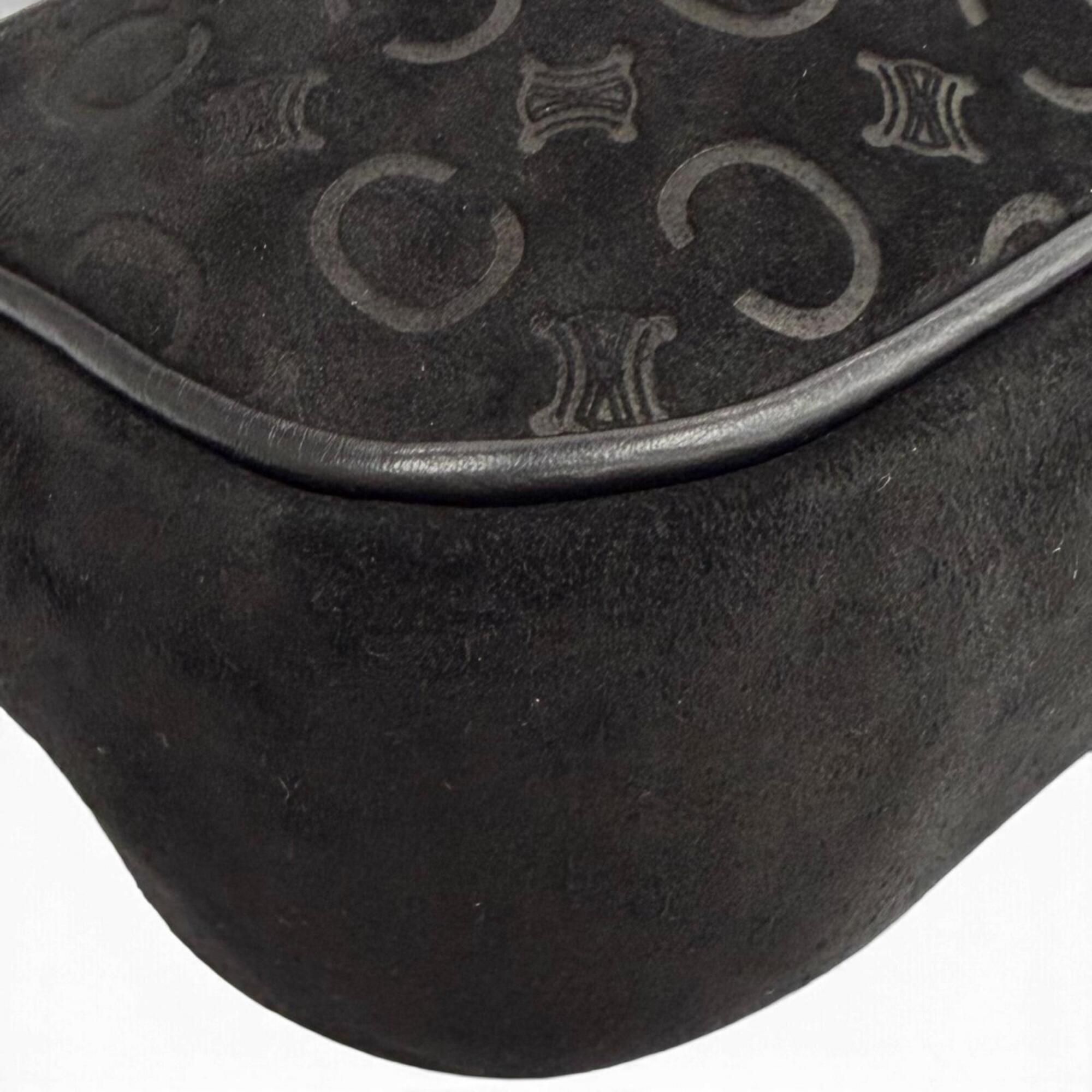 Suede Leather Pouch (Pre-Owned) - Celine - Modalova