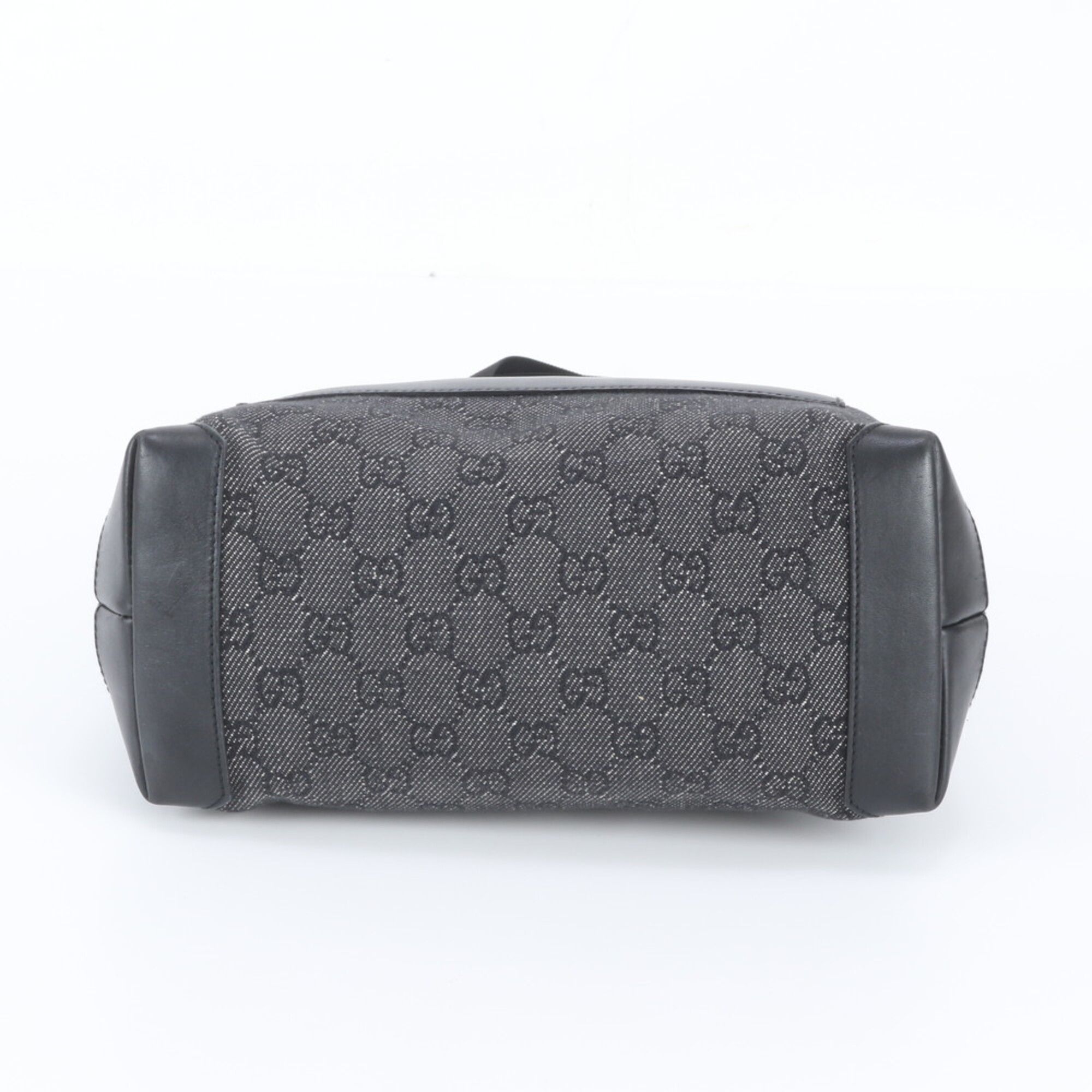 Leather Canvas Handbag Shoulder Bag Tote Bag (Pre-Owned) - Gucci - Modalova