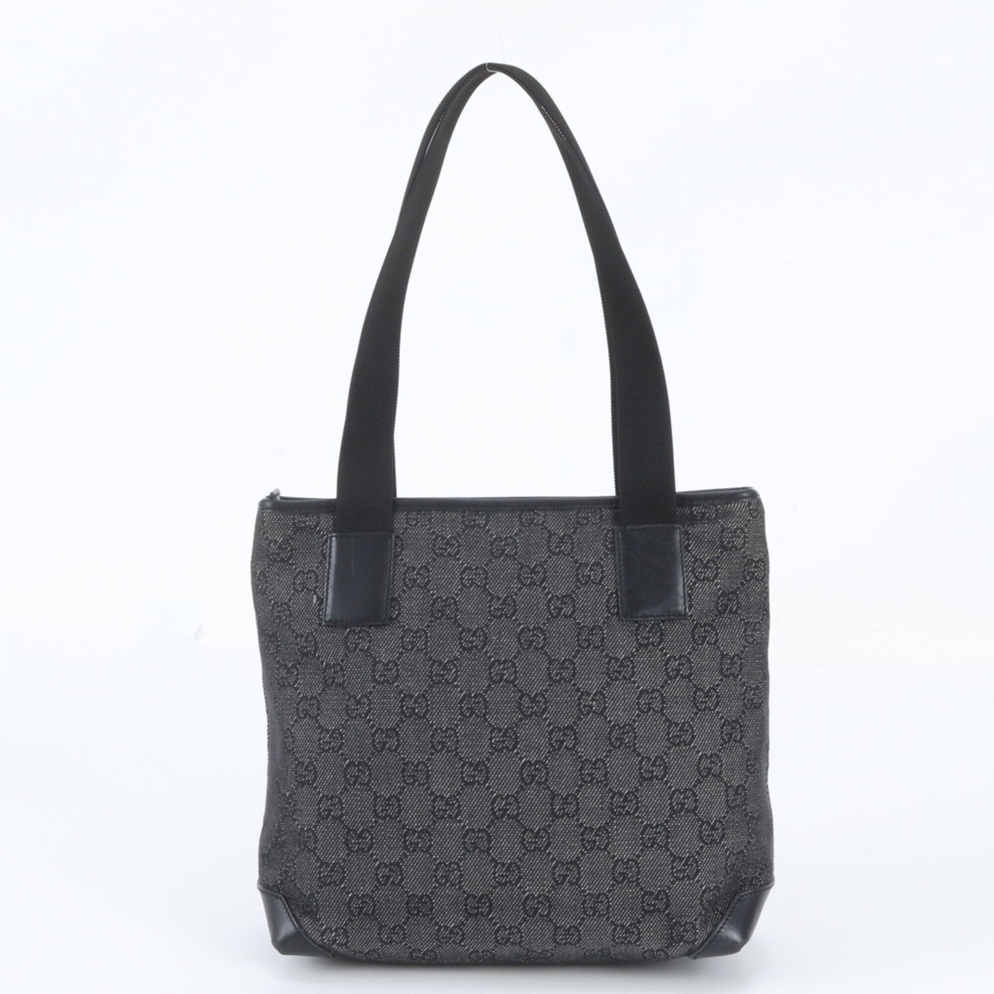 Leather Canvas Handbag Shoulder Bag Tote Bag (Pre-Owned) - Gucci - Modalova