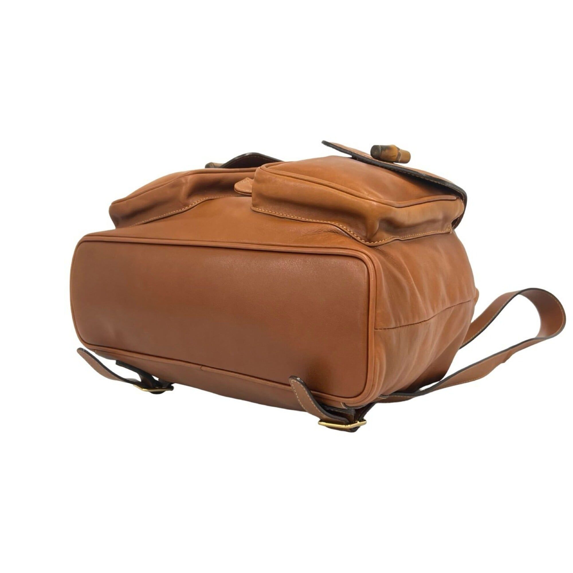 Leather Backpack (Pre-Owned) - Gucci - Modalova