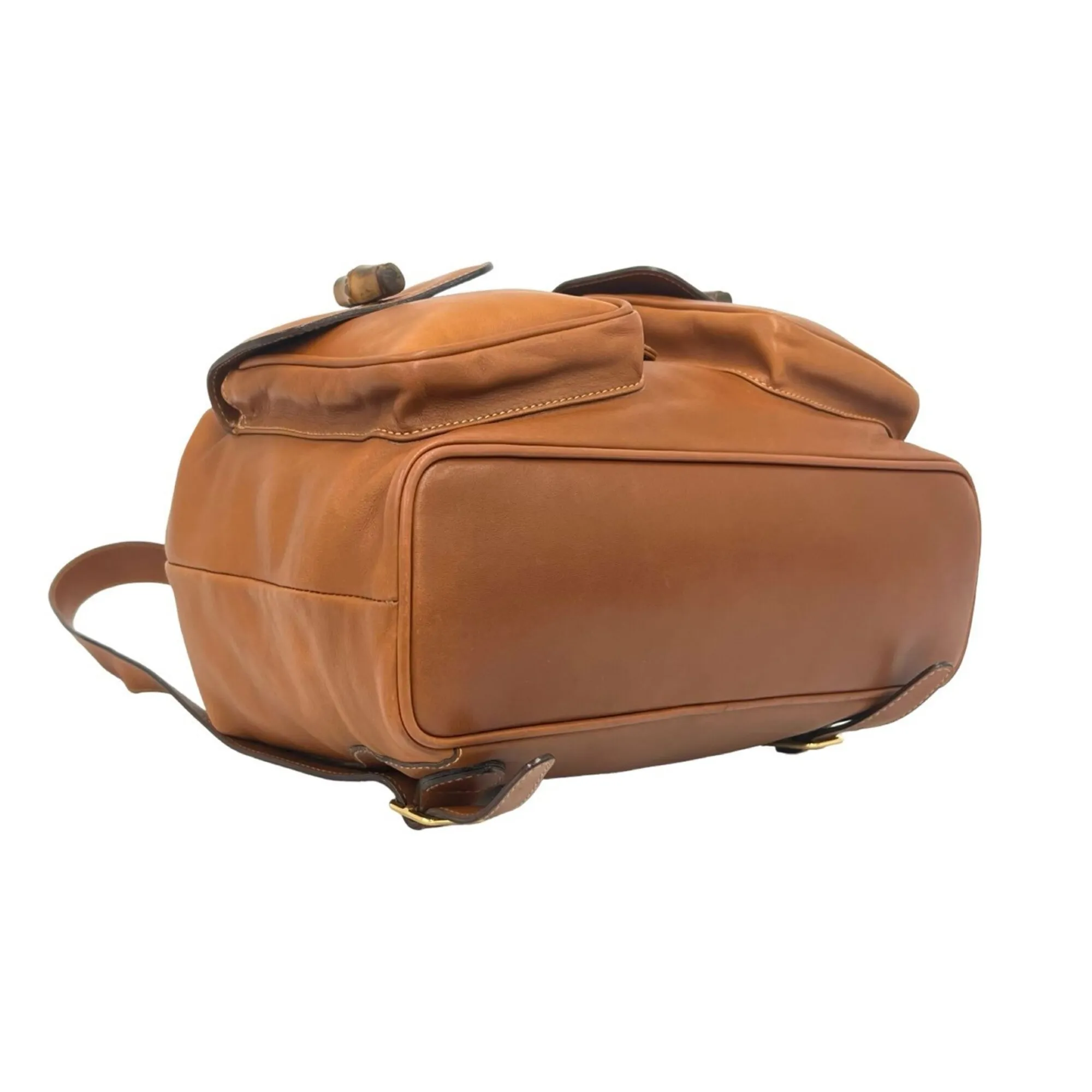 Leather Backpack (Pre-Owned) - Gucci - Modalova