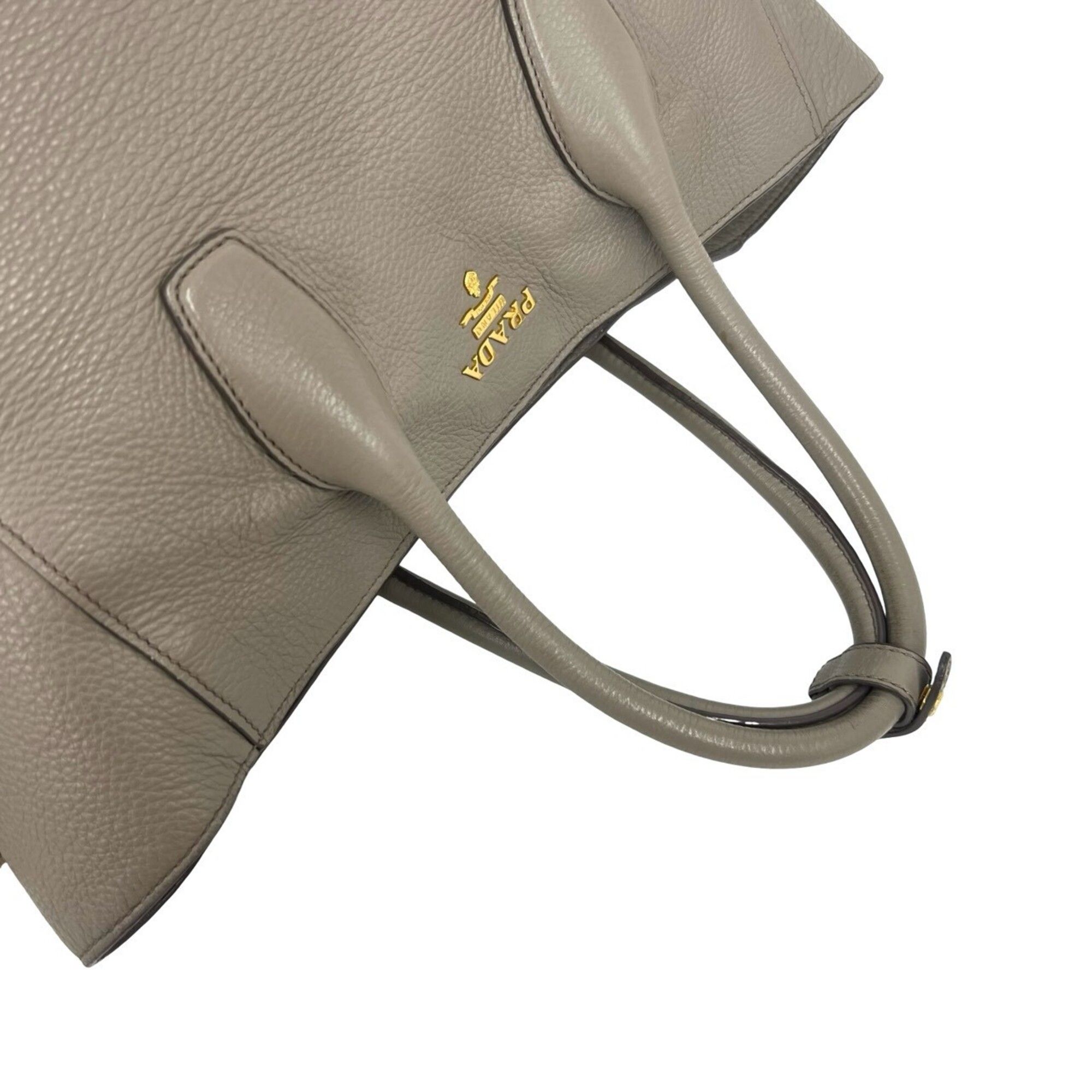 Leather Handbag Tote Bag (Pre-Owned) - Prada - Modalova