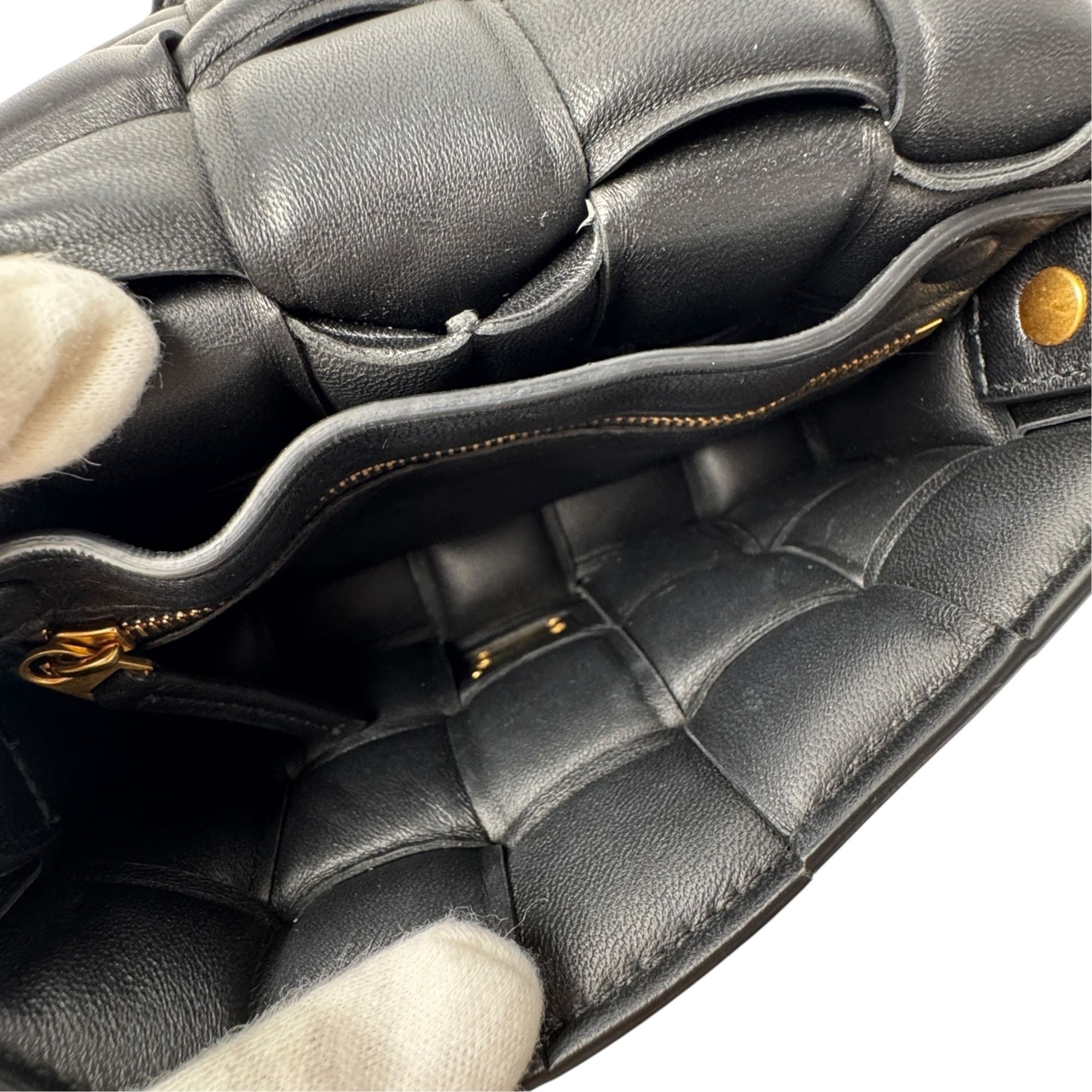 Leather Shoulder Bag (Pre-Owned) - Bottega Veneta - Modalova
