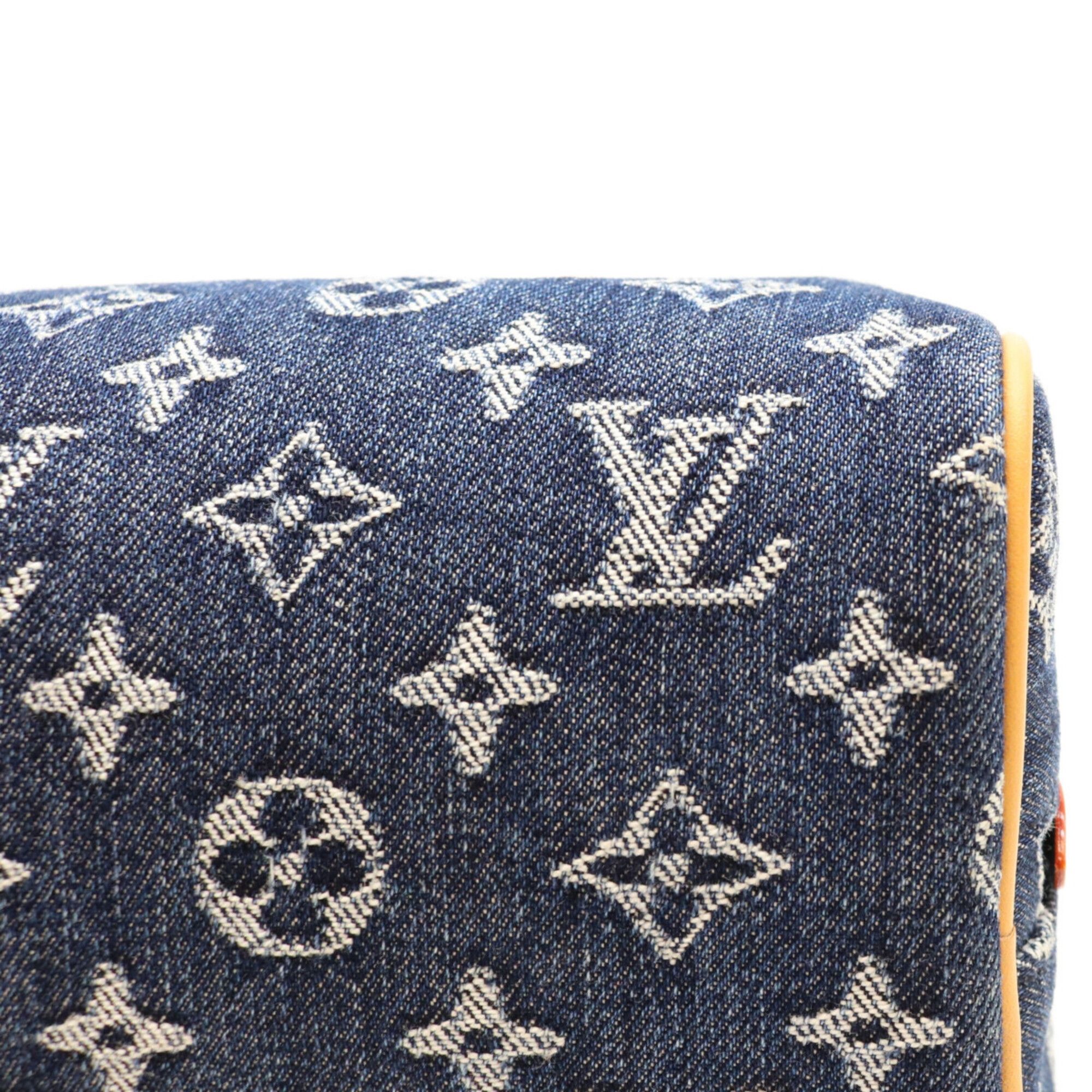 Monogram Denim Handbag (Pre-Owned) - Louis Vuitton - Modalova