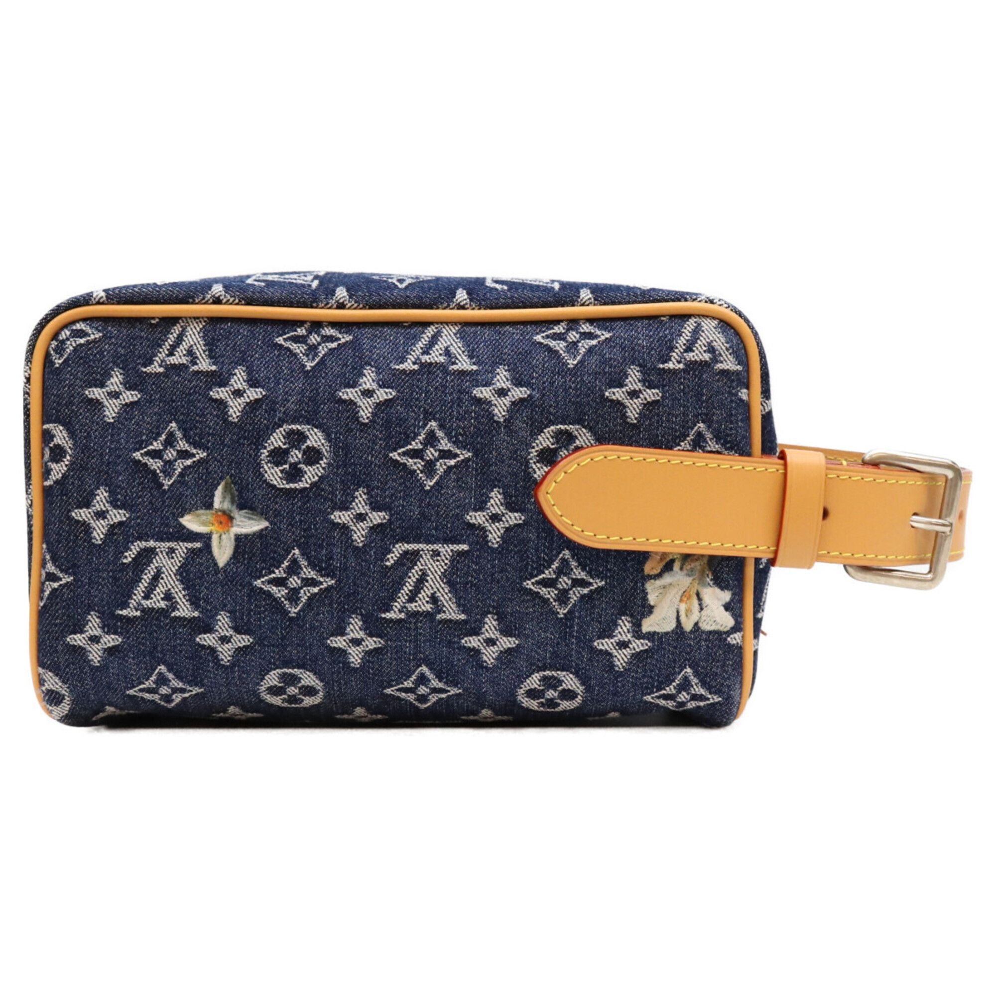 Monogram Denim Handbag (Pre-Owned) - Louis Vuitton - Modalova