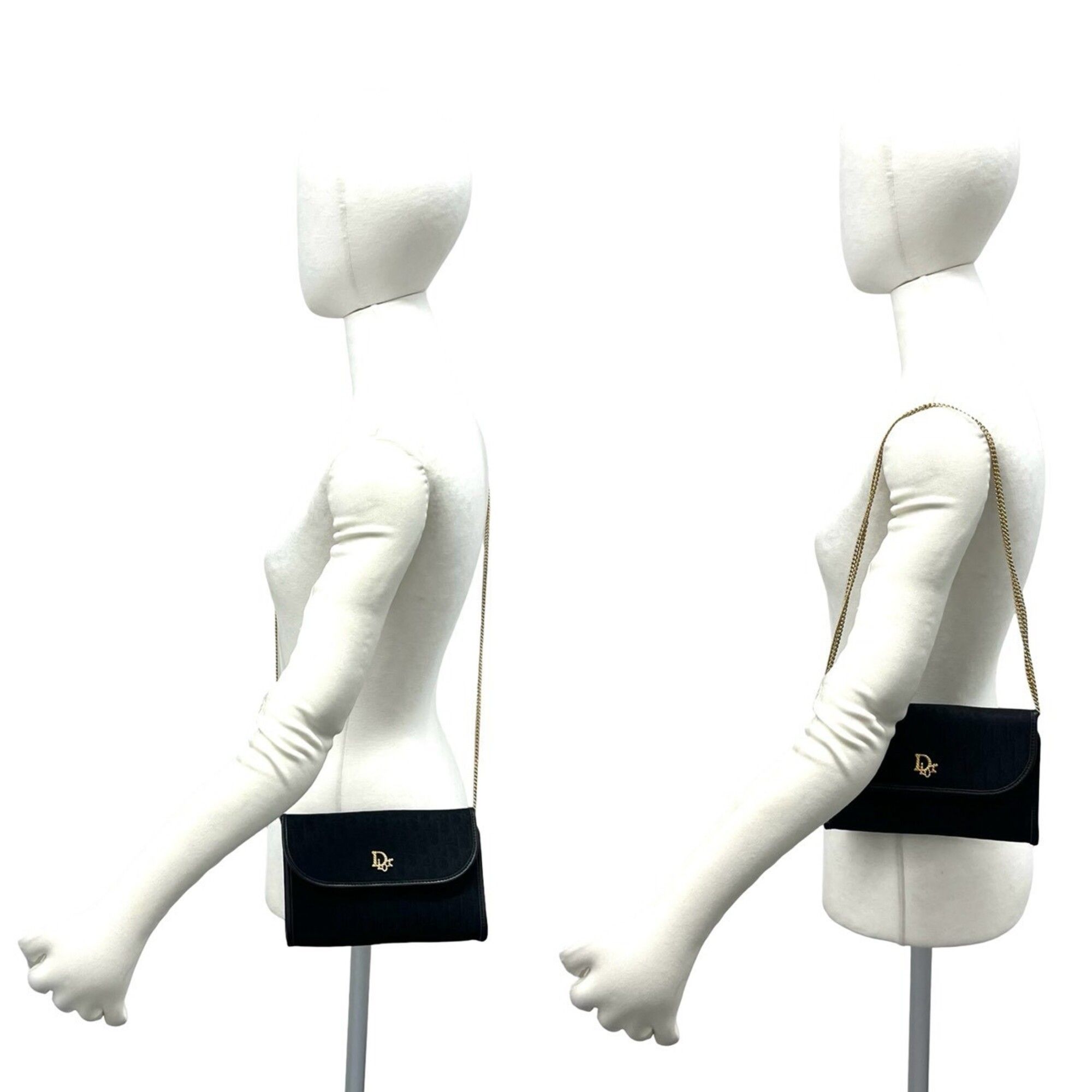 Canvas Leather Shoulder Bag (Pre-Owned) - Christian Dior - Modalova