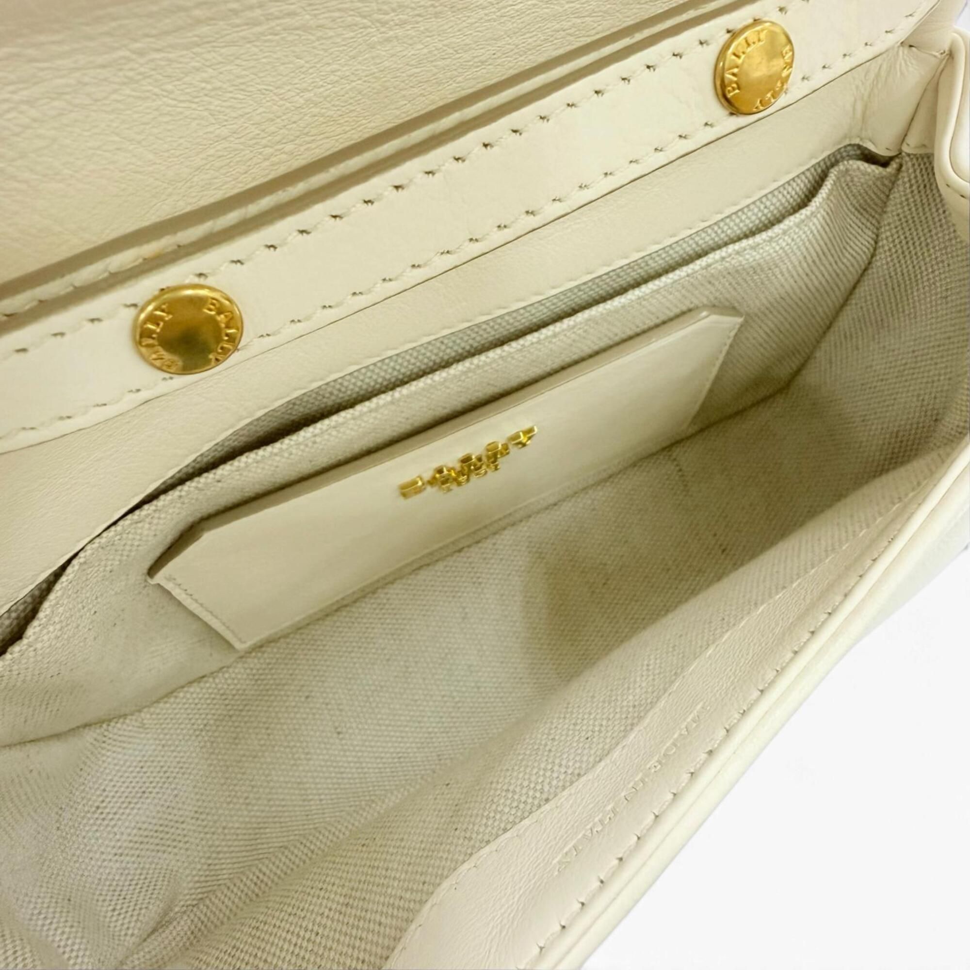 Leather Shoulder Bag (Pre-Owned) - Bally - Modalova