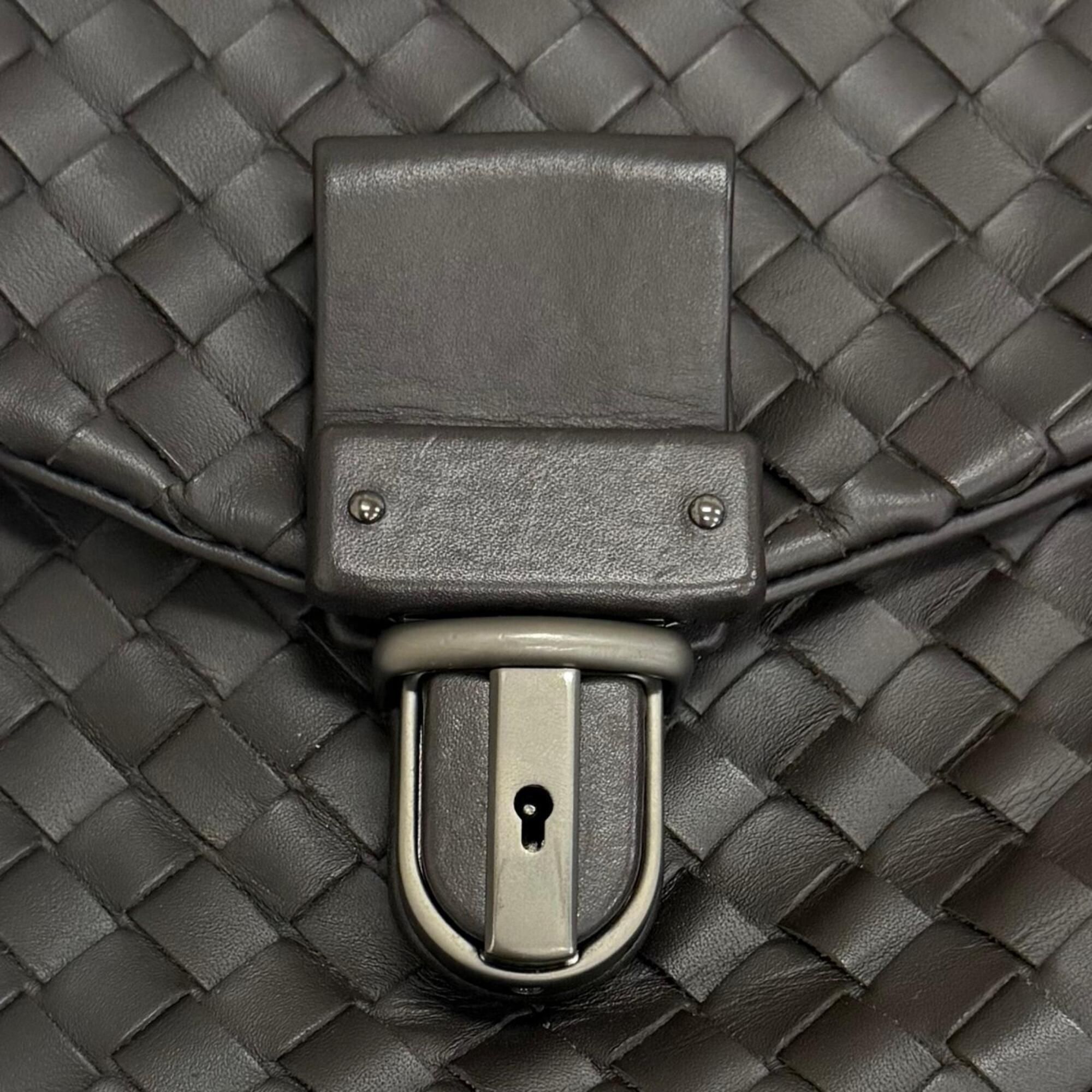 Leather Briefcase (Pre-Owned) - Bottega Veneta - Modalova