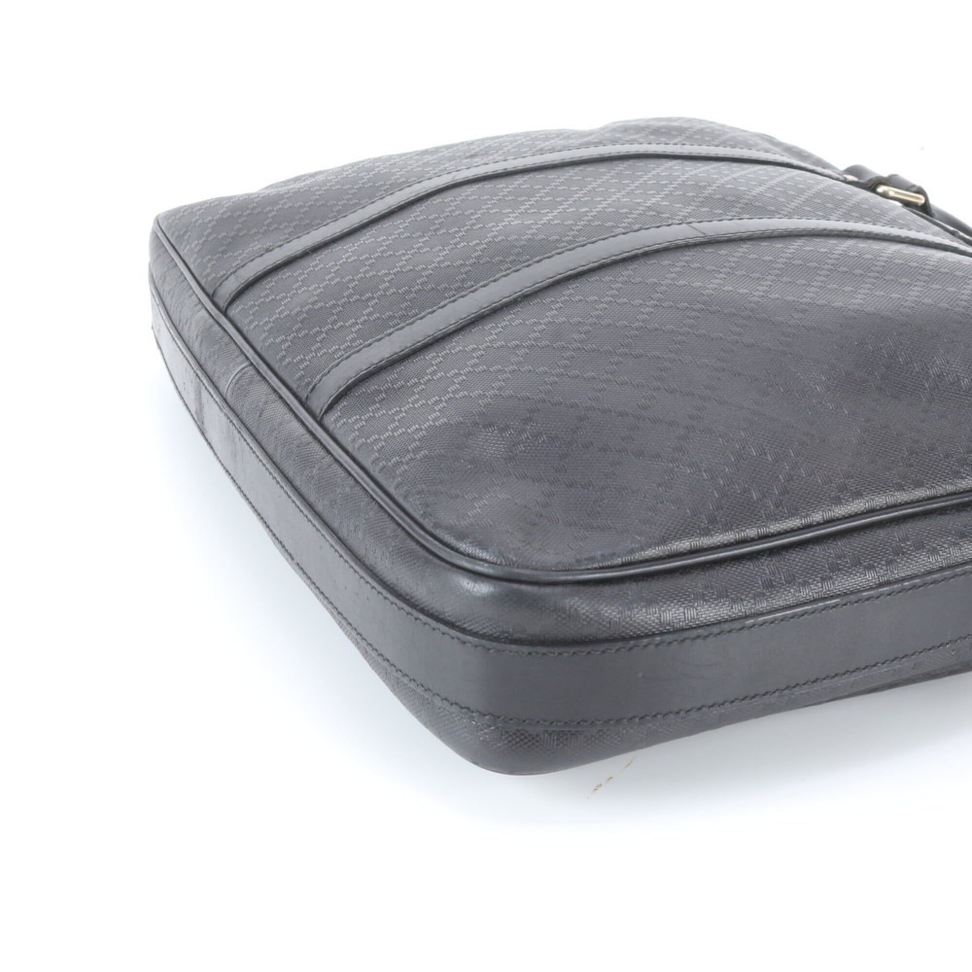 Leather Briefcase (Pre-Owned) - Gucci - Modalova