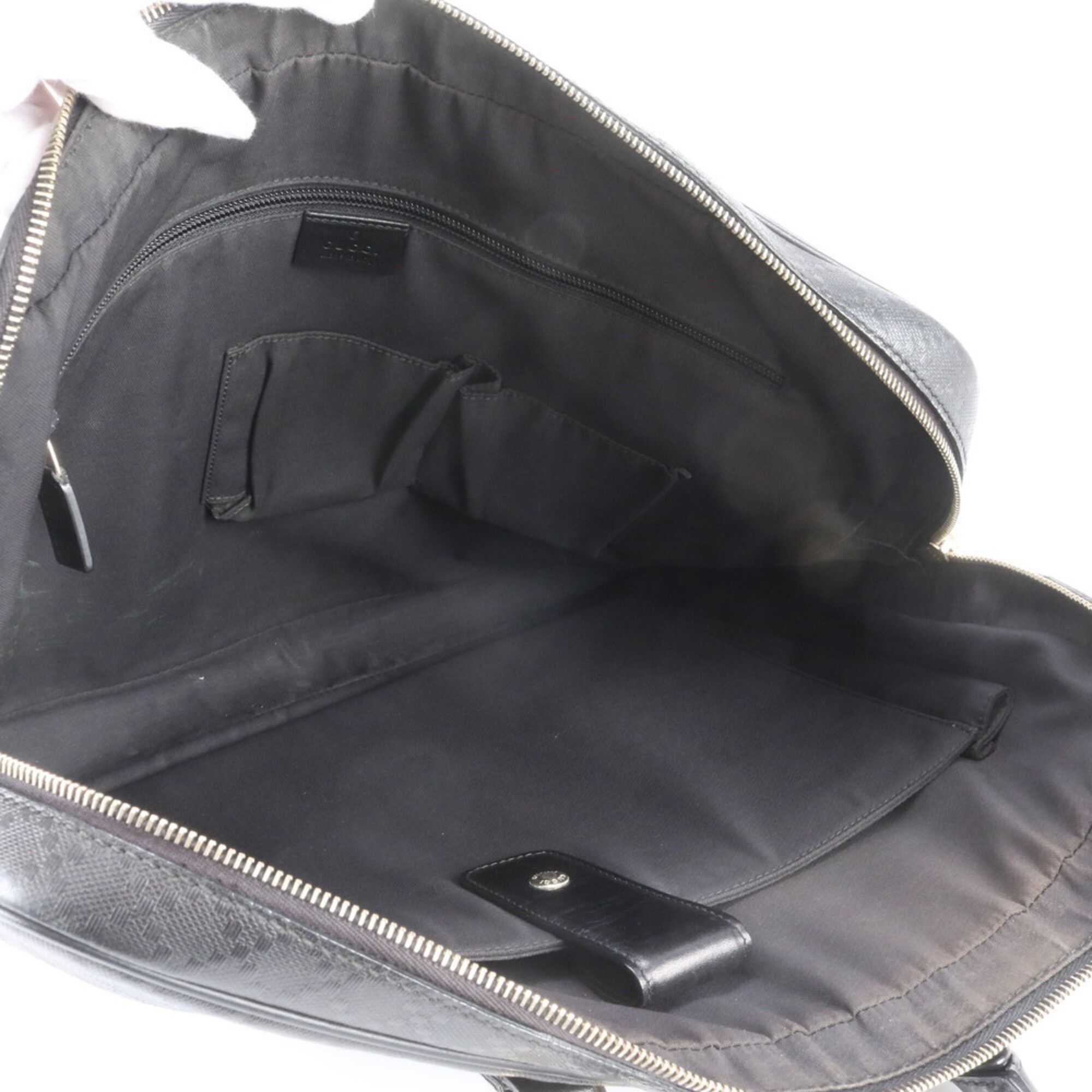 Leather Briefcase (Pre-Owned) - Gucci - Modalova