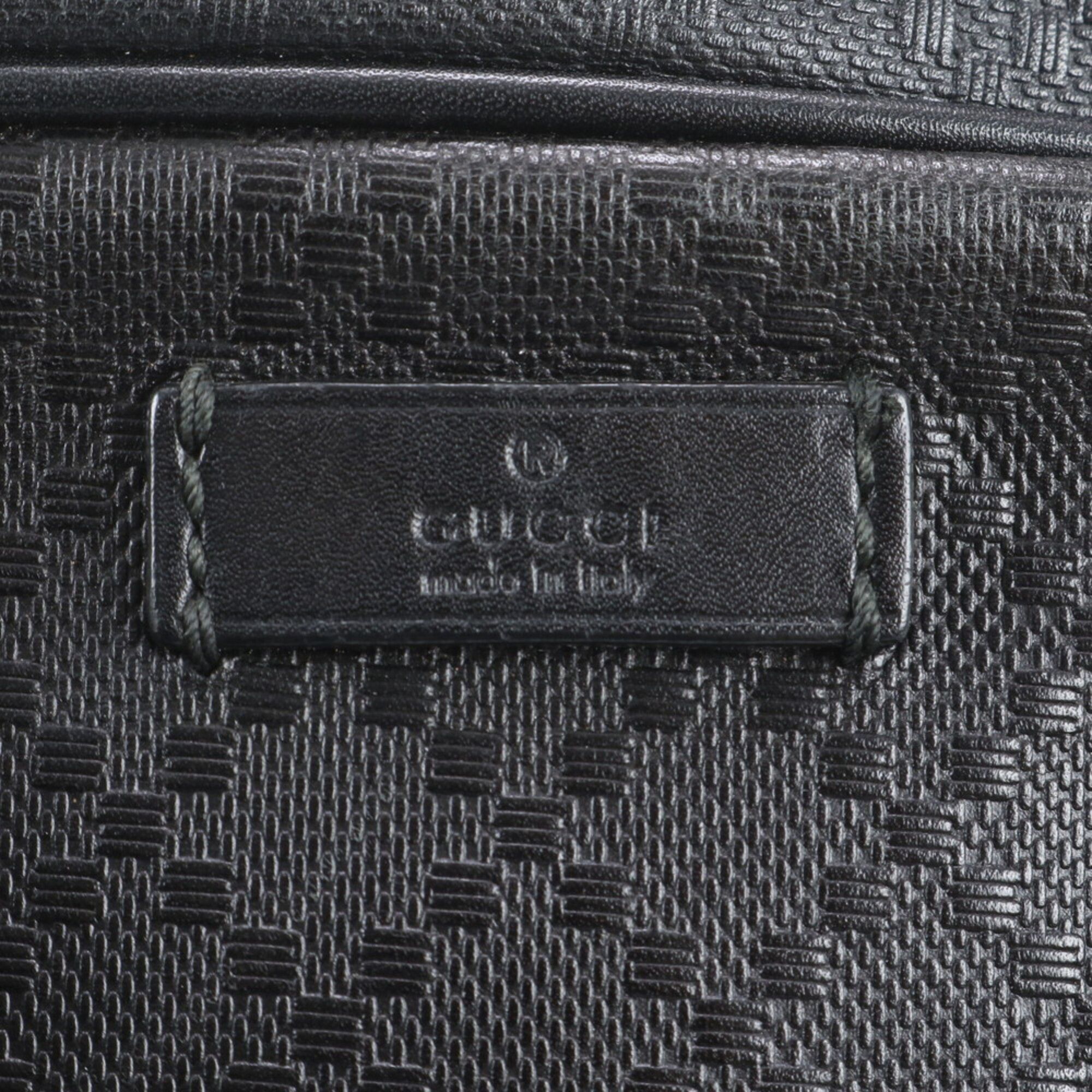 Leather Briefcase (Pre-Owned) - Gucci - Modalova