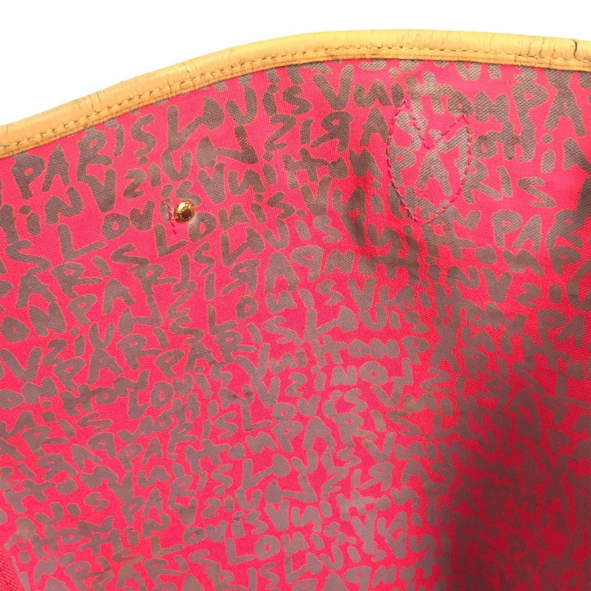Monogram Graffiti Canvas Shoulder Bag Tote Bag (Pre-Owned) - Louis Vuitton - Modalova