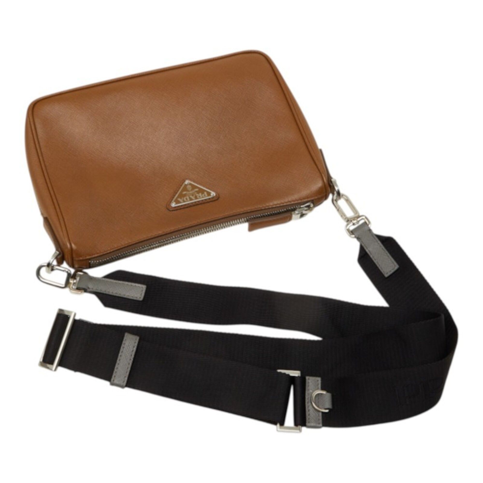 Saffiano Leather Shoulder Bag (Pre-Owned) - Prada - Modalova