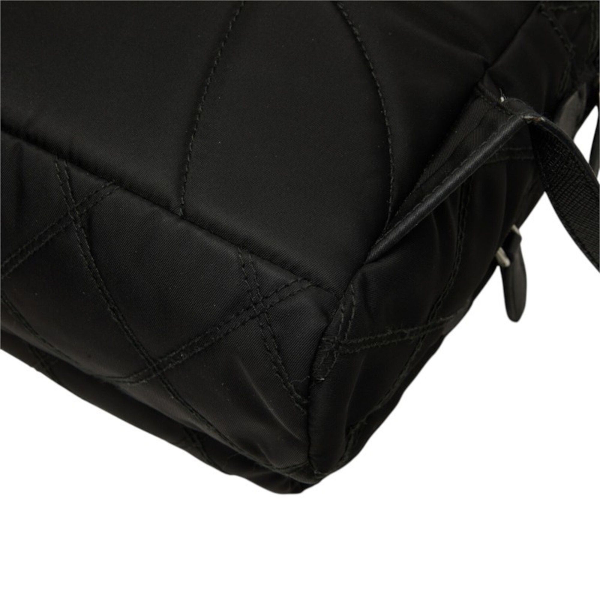 Nylon Leather Backpack (Pre-Owned) - Prada - Modalova