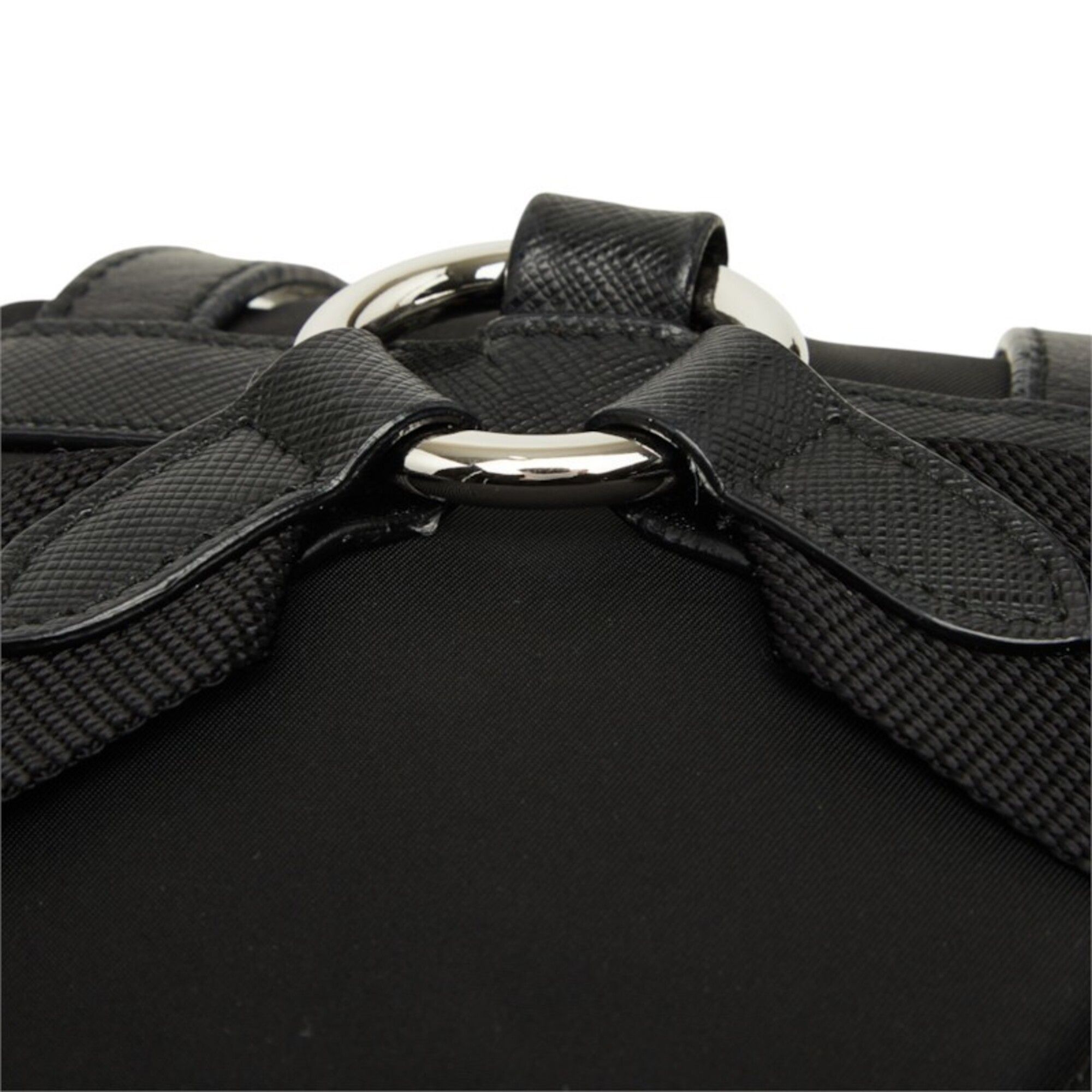 Nylon Leather Backpack (Pre-Owned) - Prada - Modalova