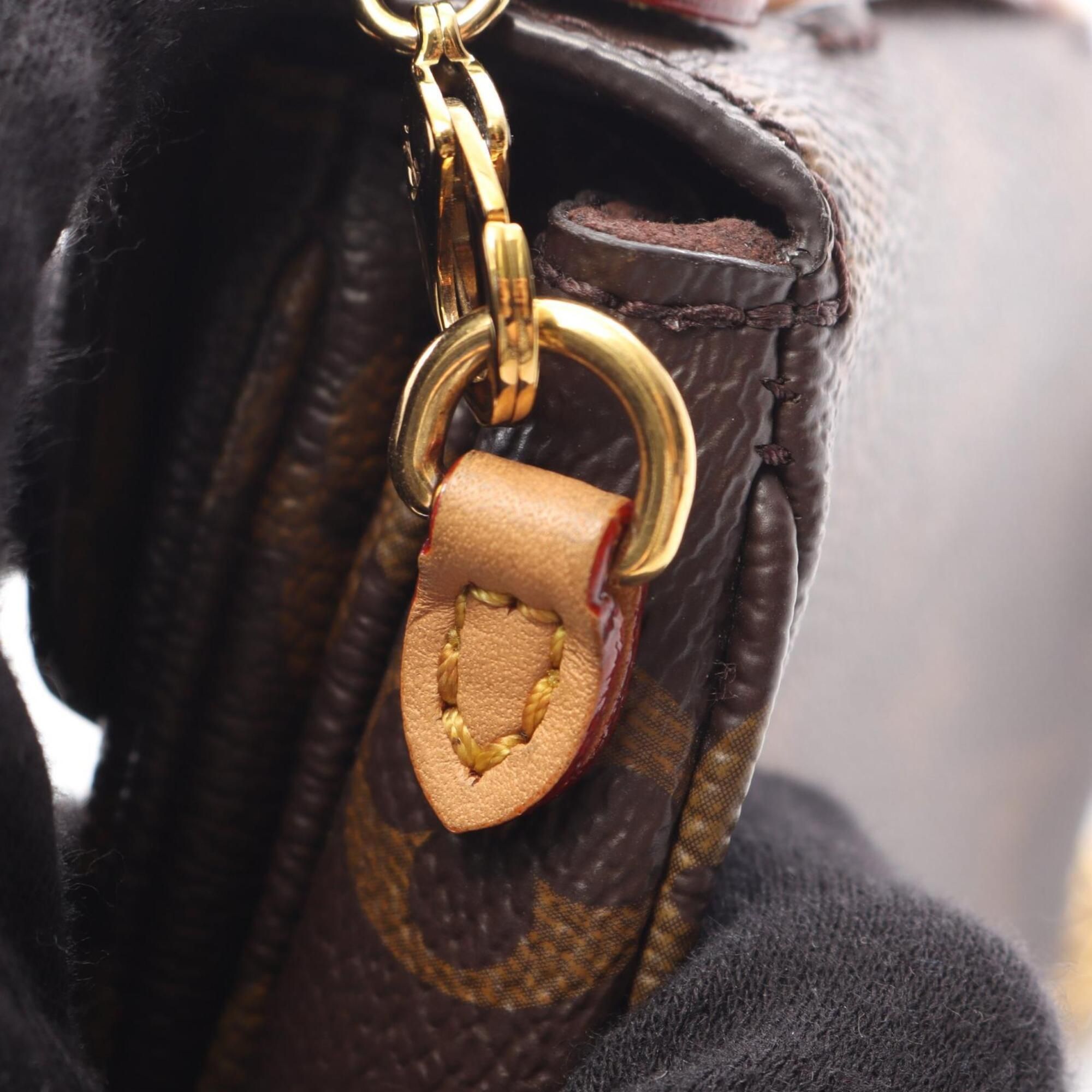 Monogram Leather Handbag (Pre-Owned) - Louis Vuitton - Modalova