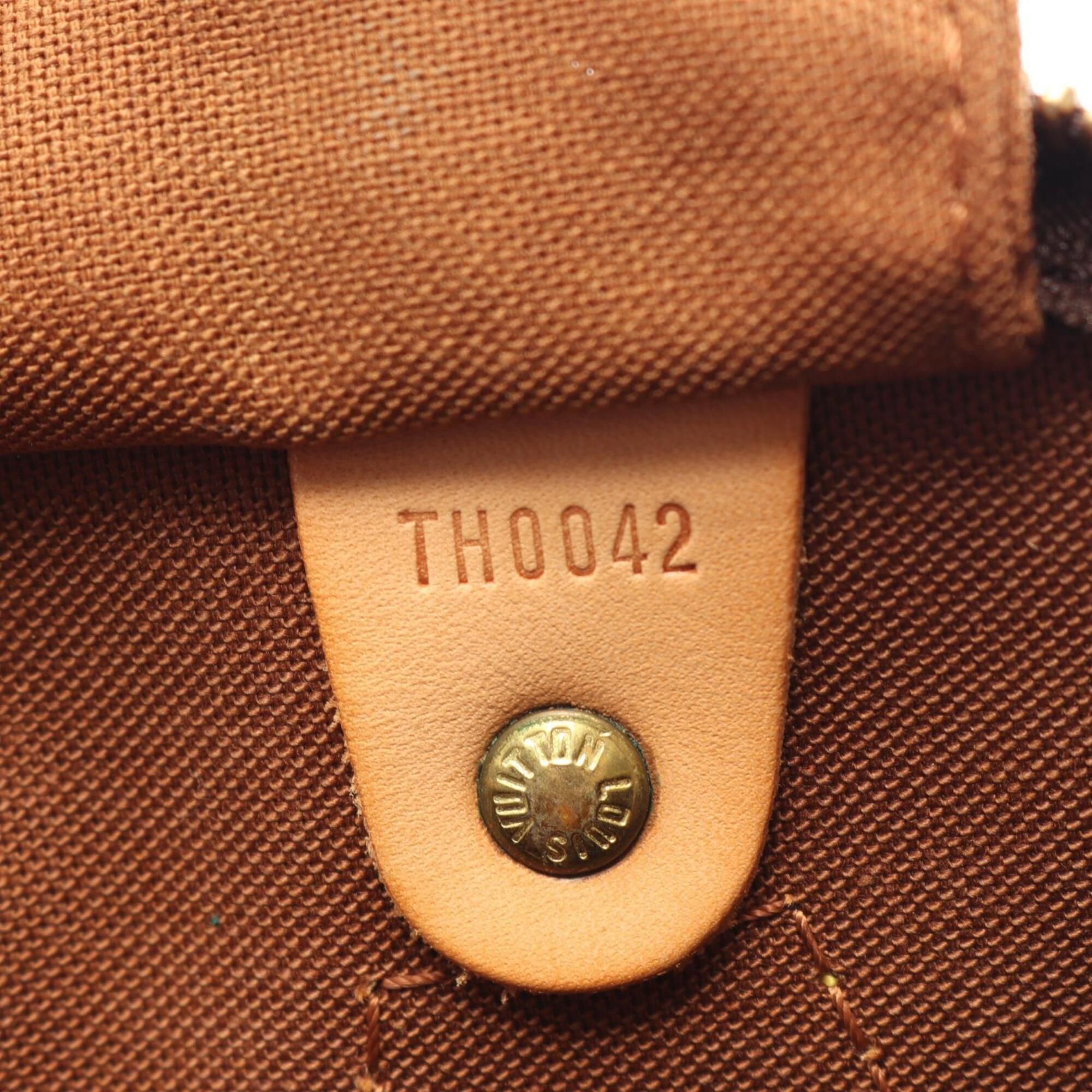 Monogram Leather Handbag (Pre-Owned) - Louis Vuitton - Modalova